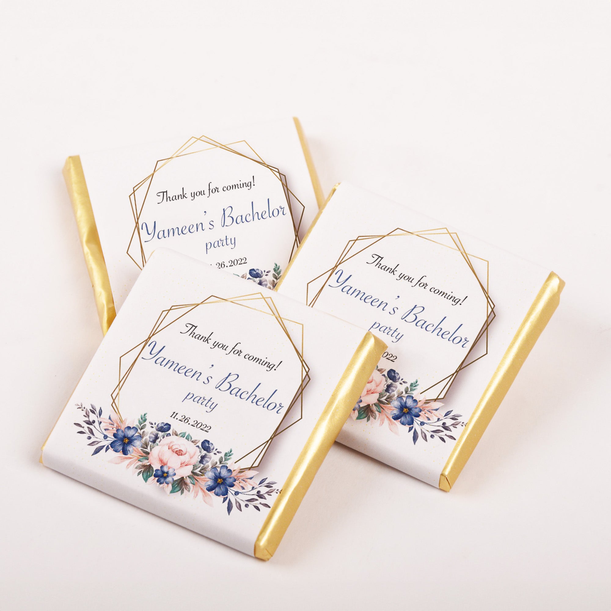 Personalized Wedding Chocolate