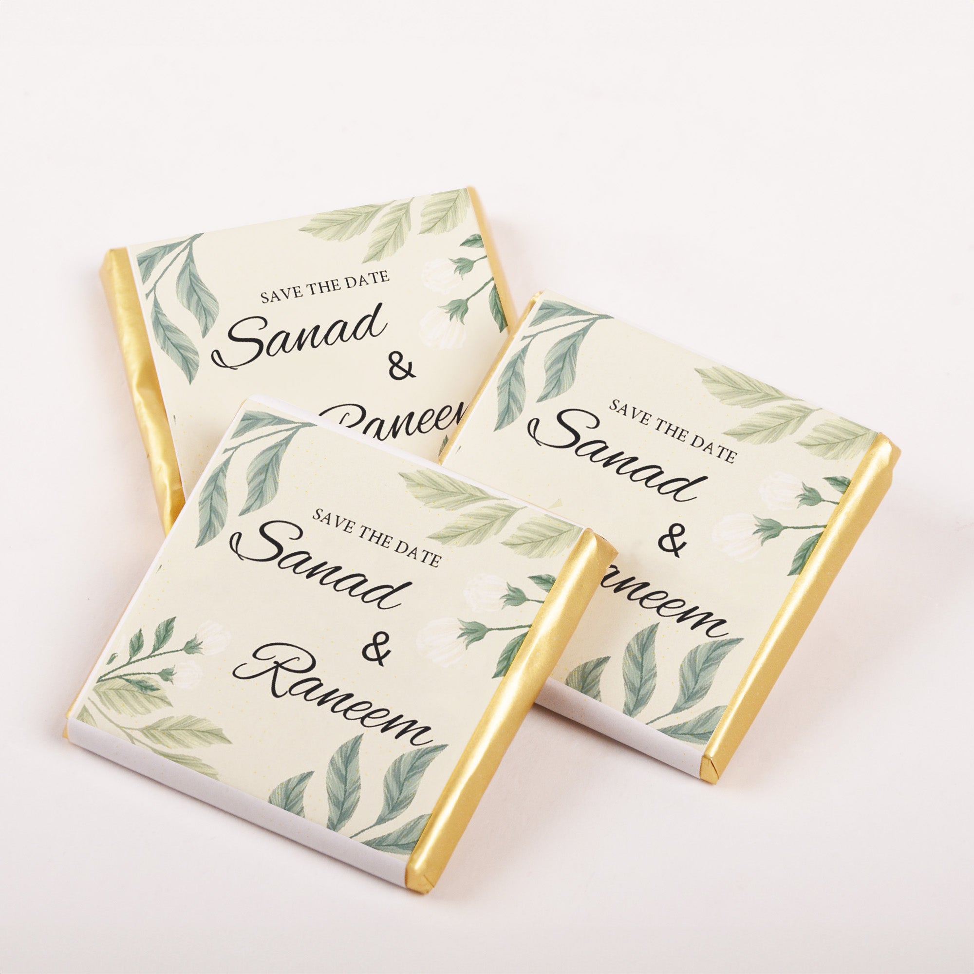 Gepersonaliseerde Bruiloft Chocolade