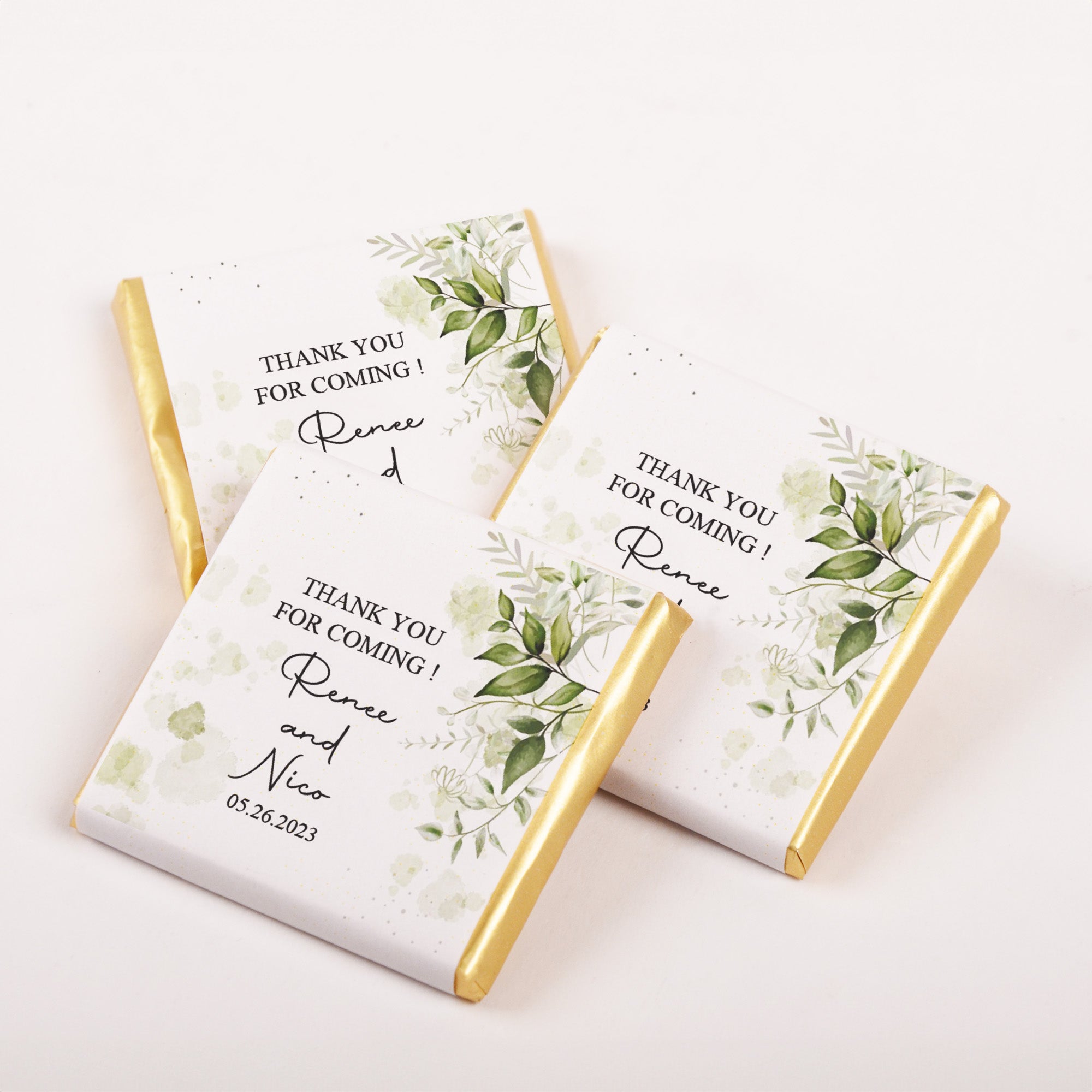 Gepersonaliseerde Bruiloft Chocolade