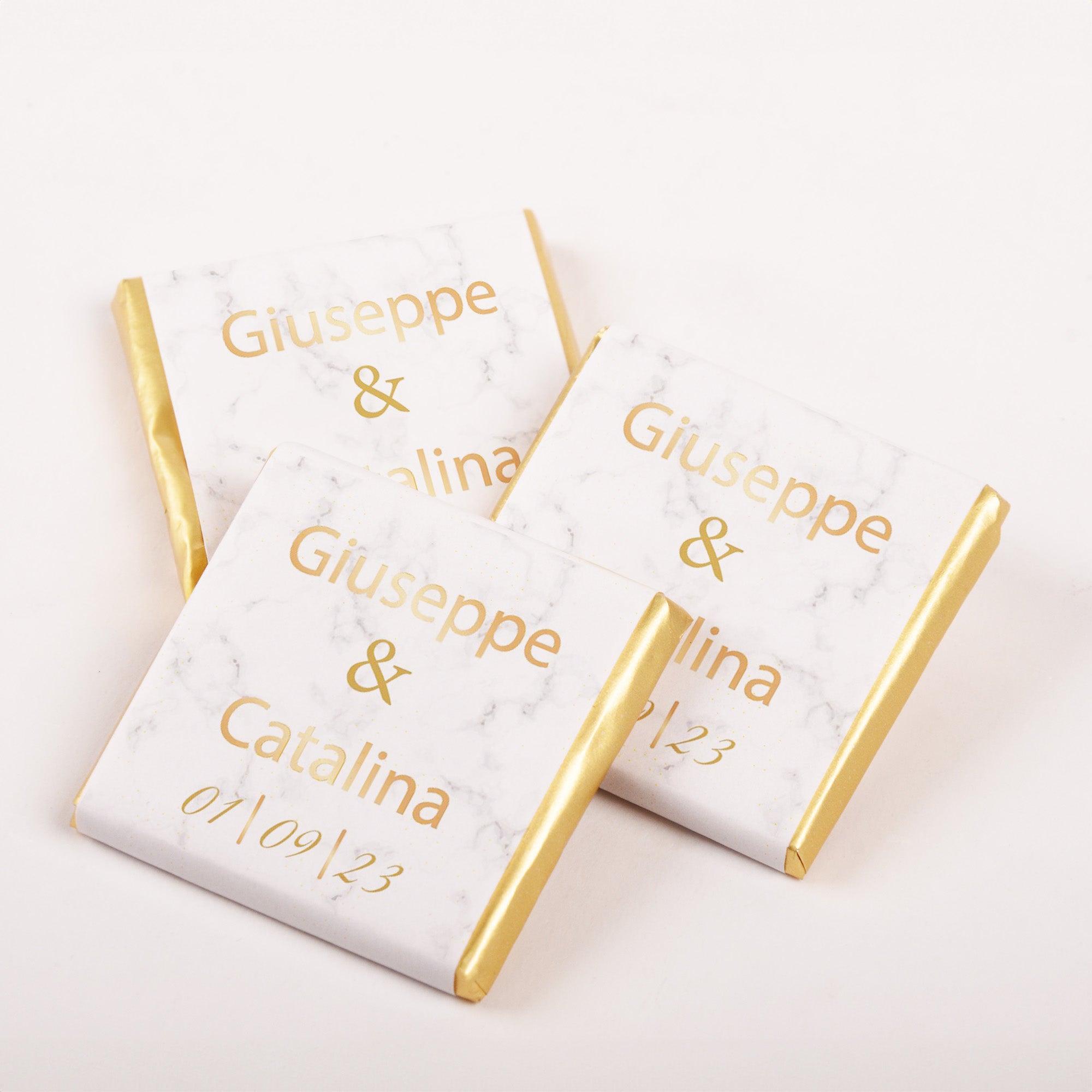 Gepersonaliseerde Bruiloft Chocolade
