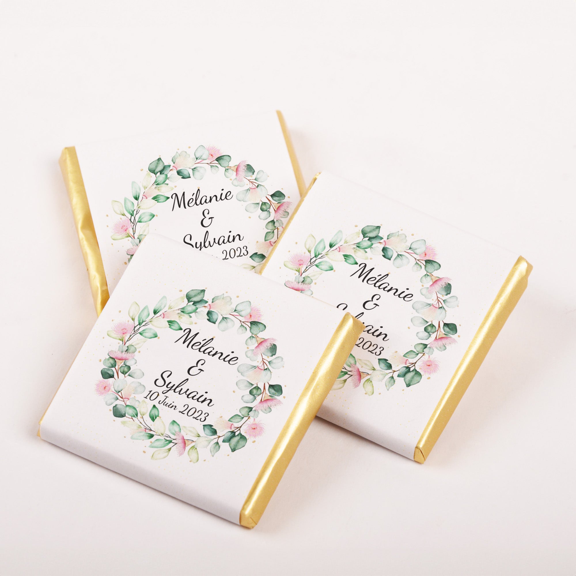 Gepersonaliseerde Bruiloft Chocolade