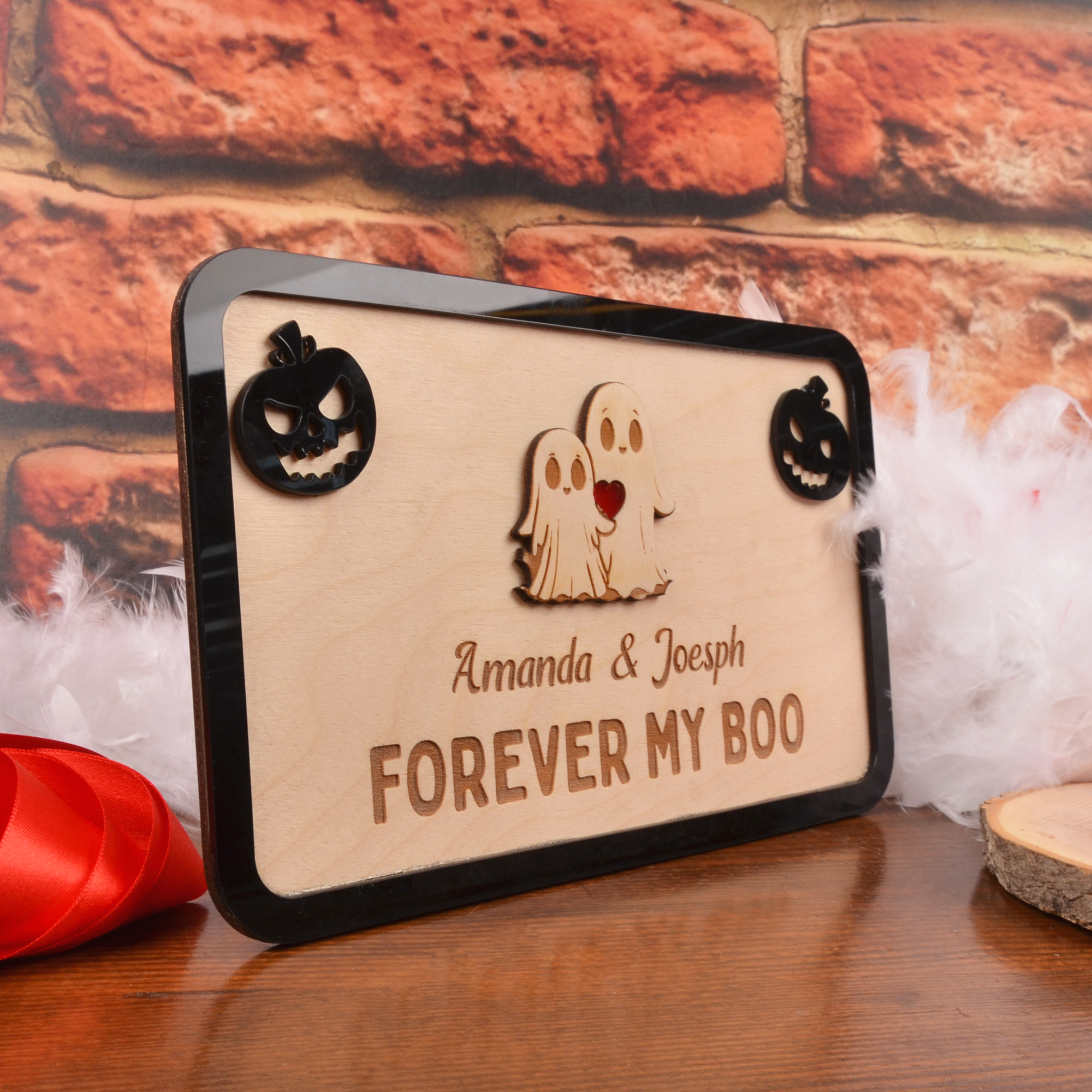 Gepersonaliseerd Forever My Boo-teken