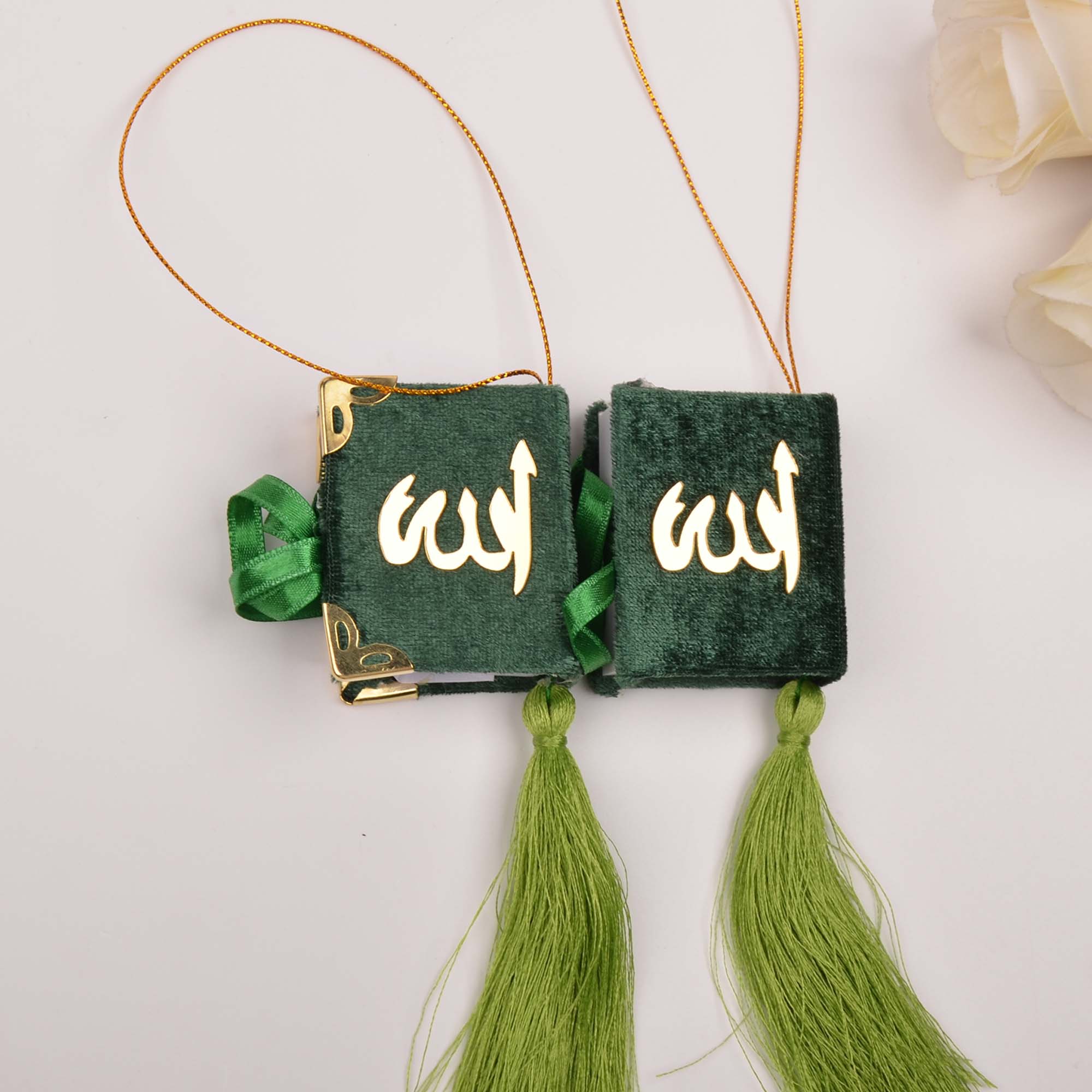 Mini Quran Book Gift Sets - Arabic Hajj Favors Car Hanging Quran Islamic Gift