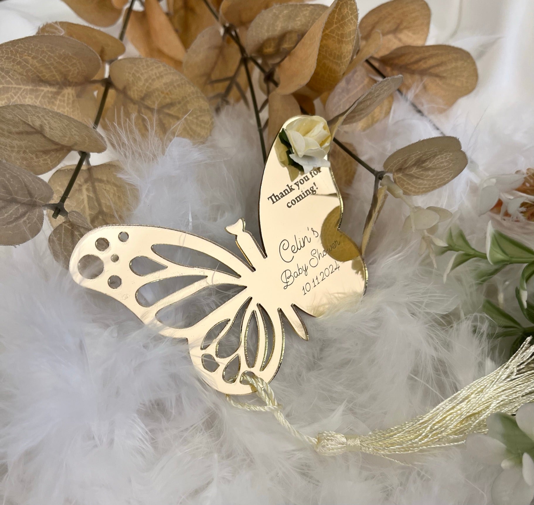 Butterfly Birthday Plexi Magnet (10 pcs)