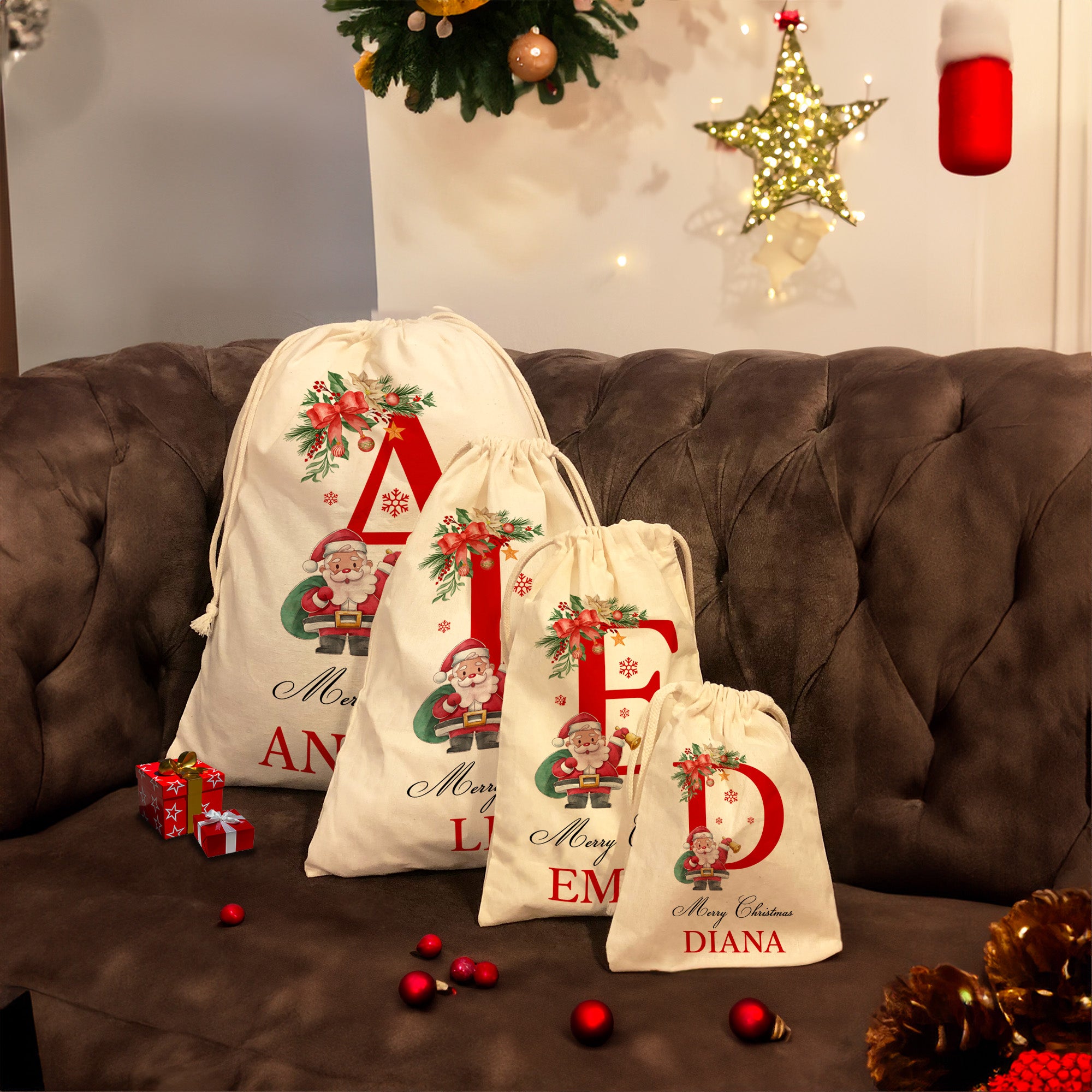 First Christmas Santa Sack