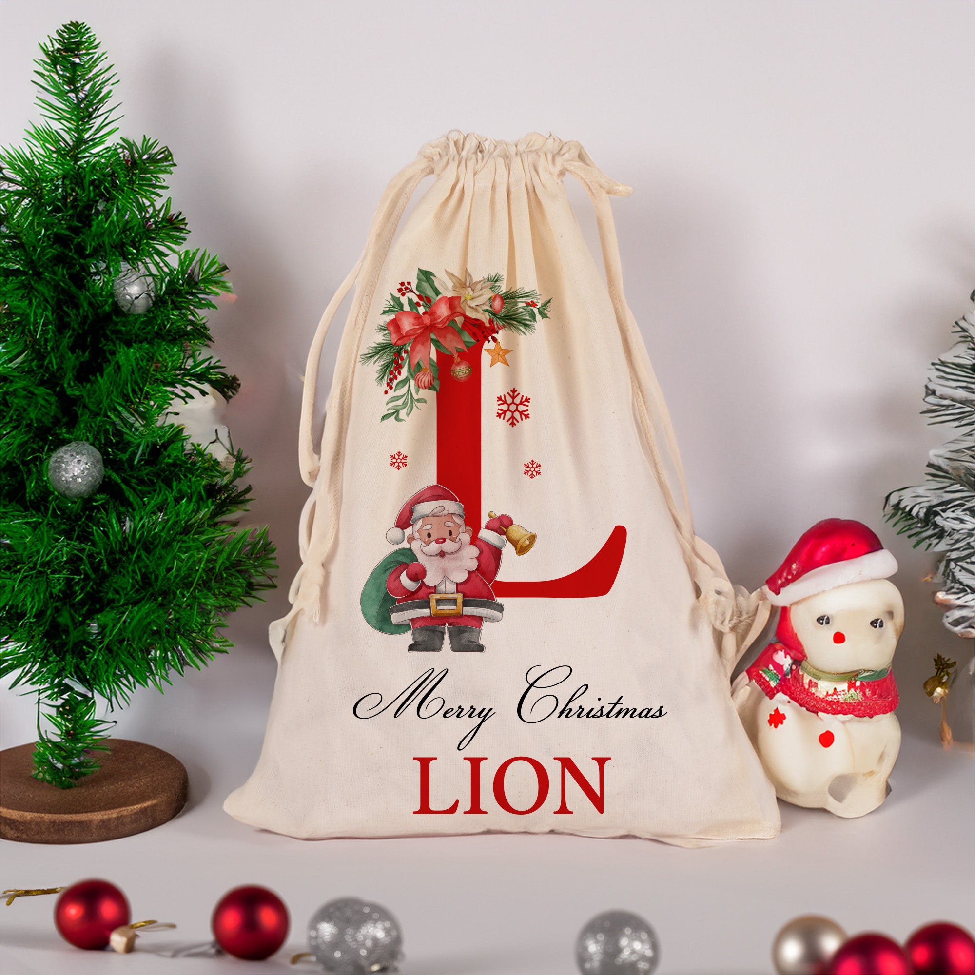 Personalized Christmas Santa Sack