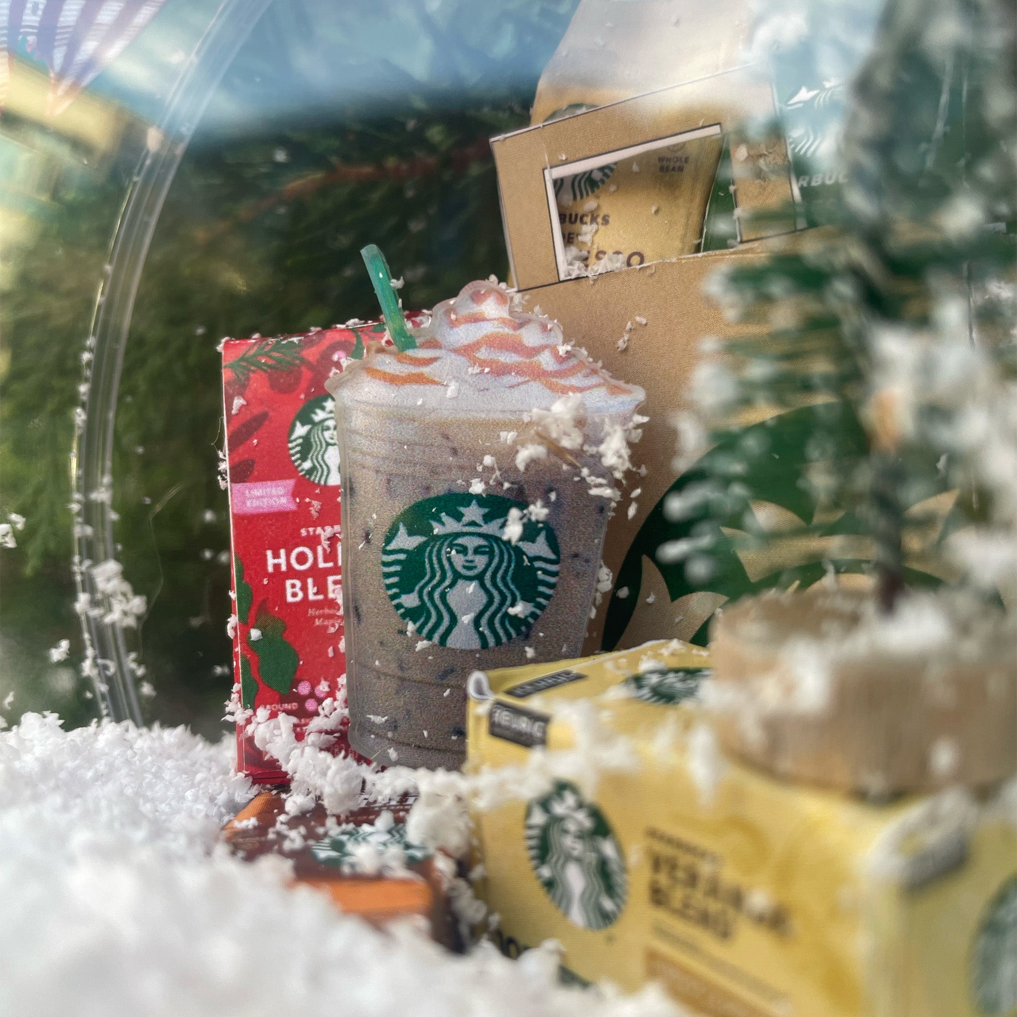 Ornamento per gli amanti del caffè, ornamento per mini scatole di caffè