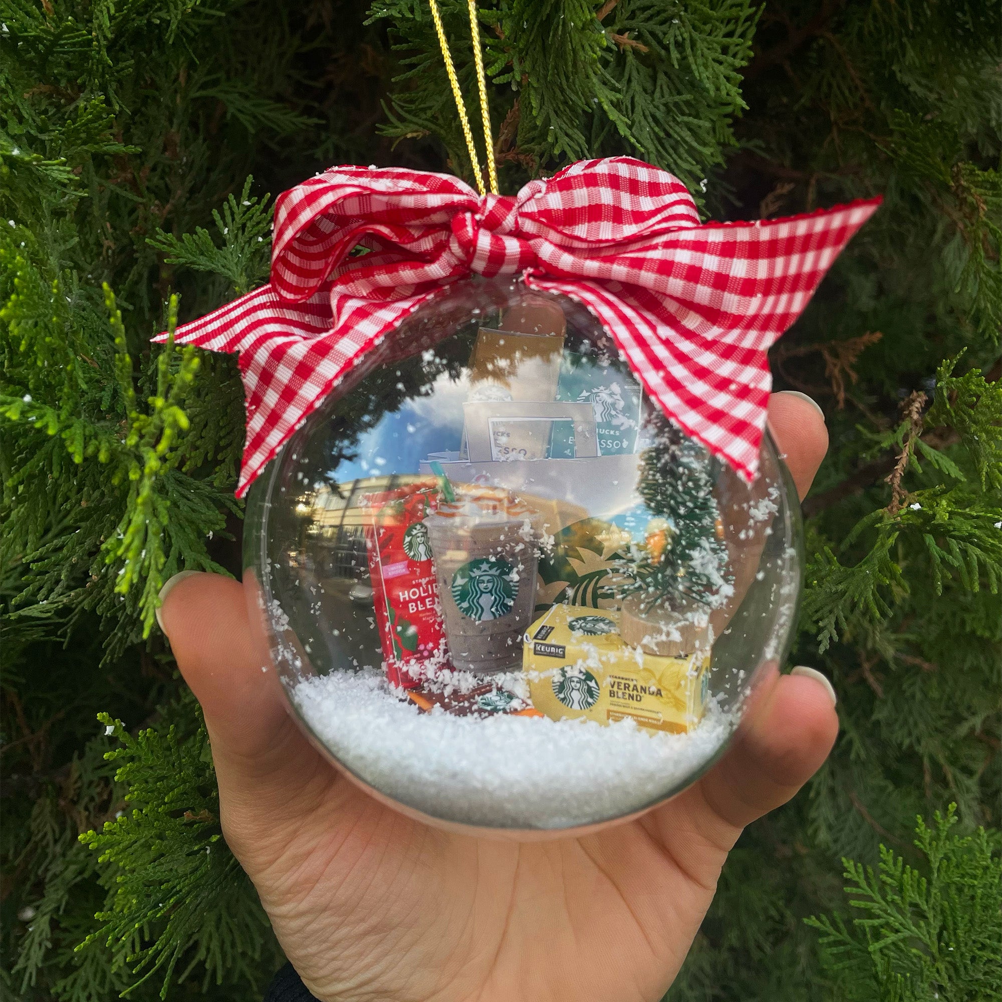 Ornamento per gli amanti del caffè, ornamento per mini scatole di caffè