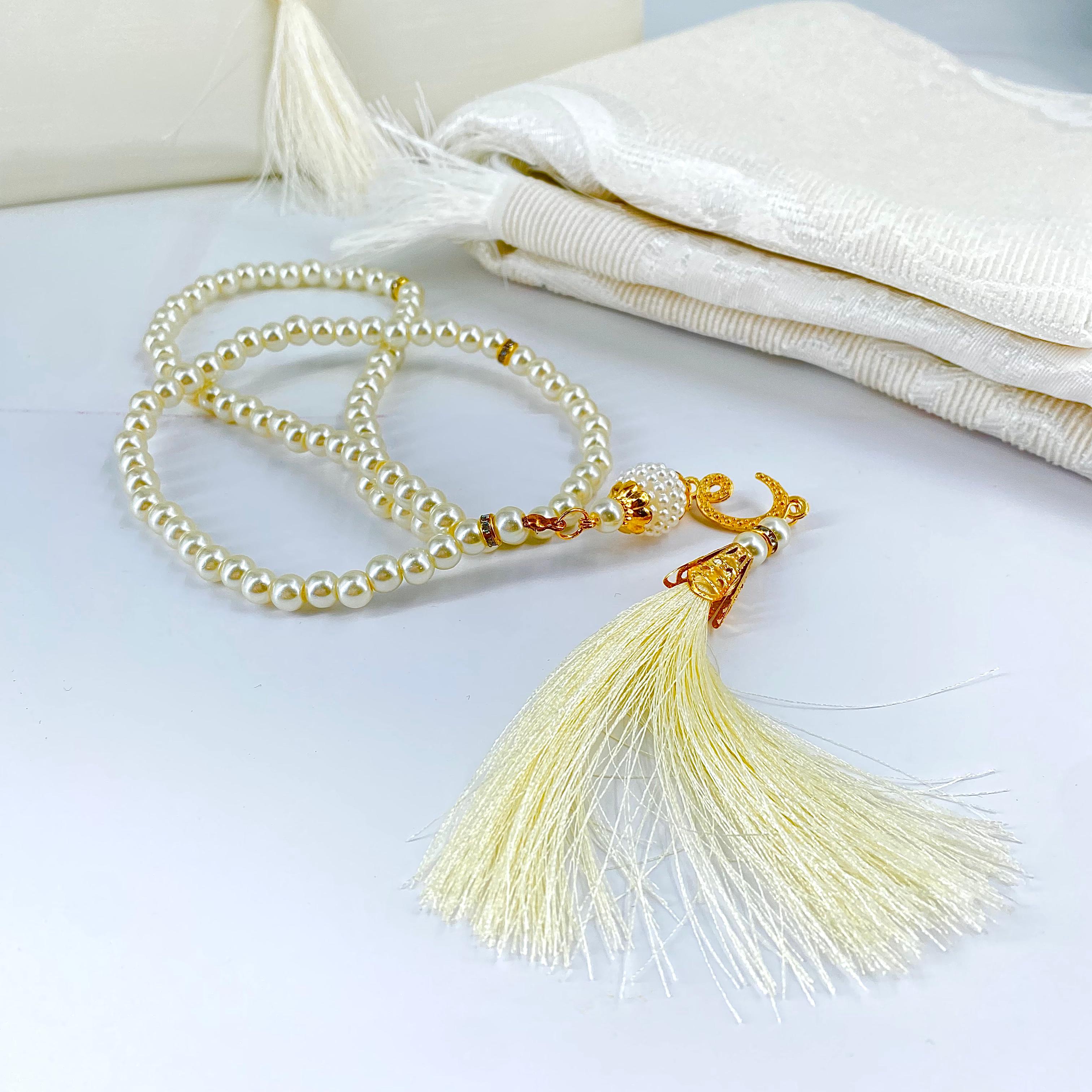 Luxury Prayer Mat and Tasbeeh