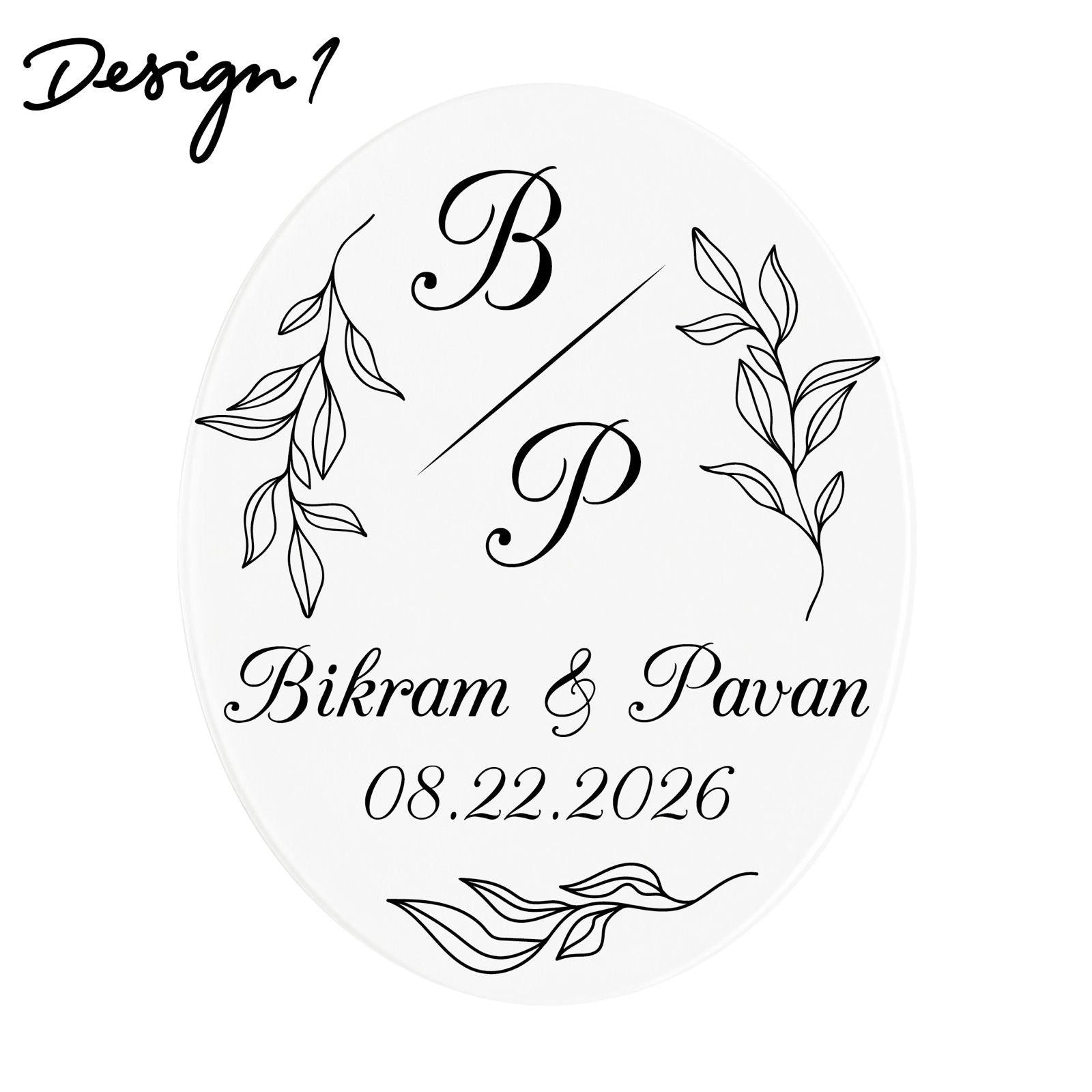 Custom Resin Magnet Wedding Favors – Personalized Epoxy Bridal Shower Gifts for Guests