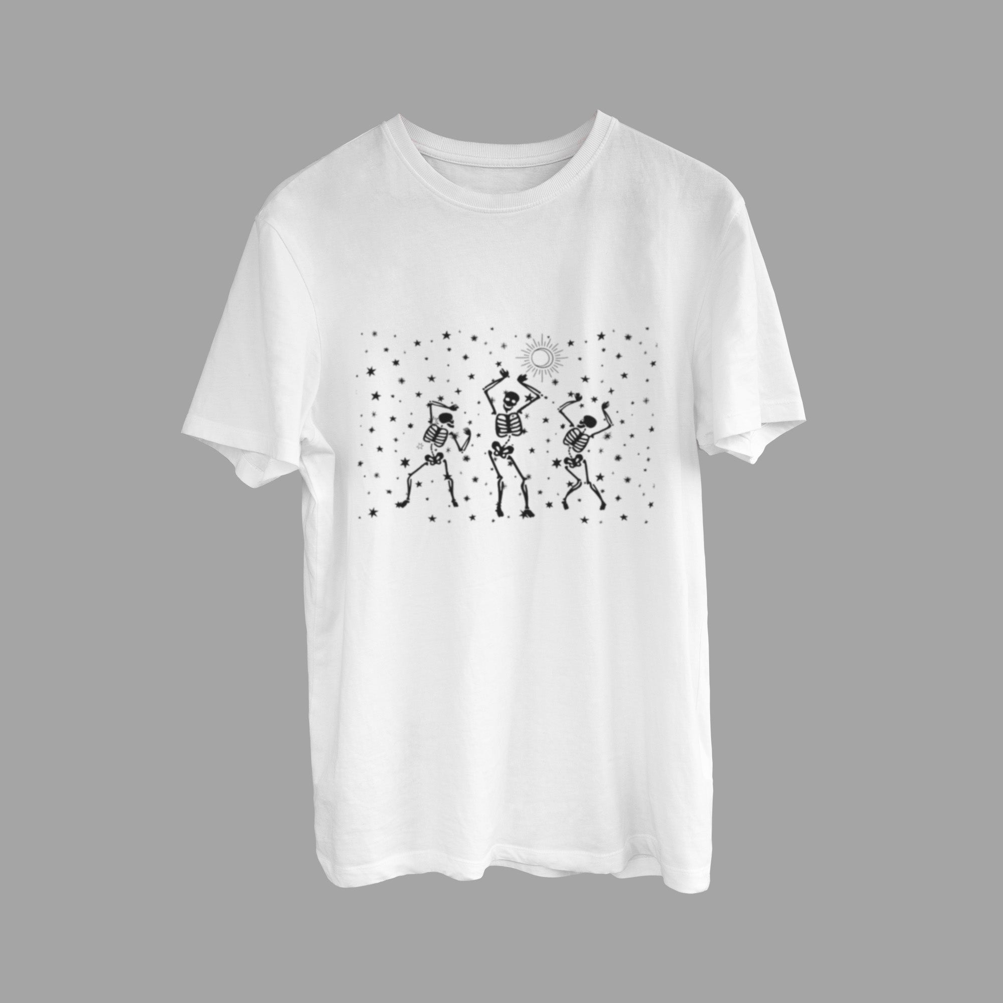 Halloween Dancing Skeleton Unisex T-shirt