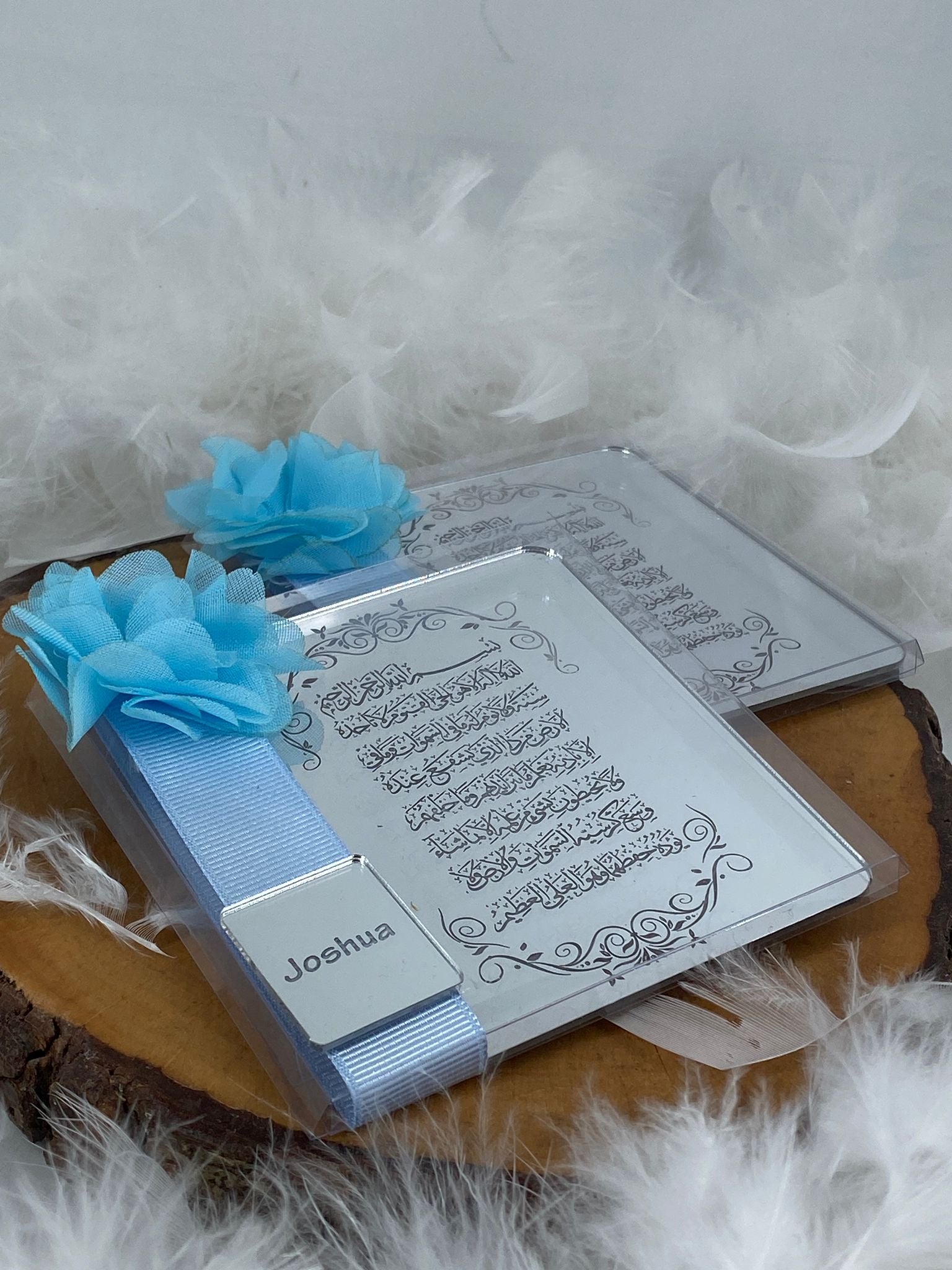 Ameen gunsten plexispiegel baby- en huwelijkscadeau