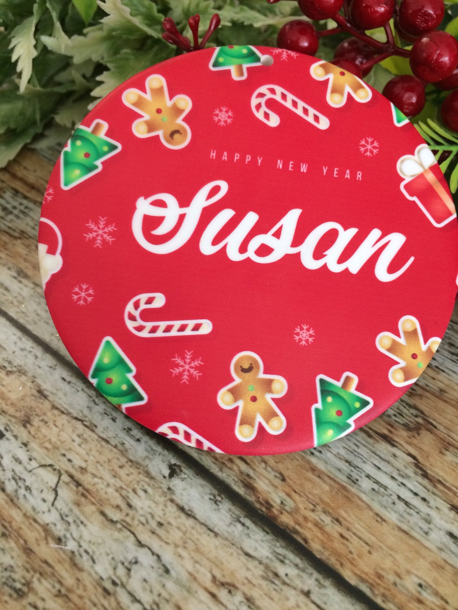 Personalized Ceramic Christmas Ornaments