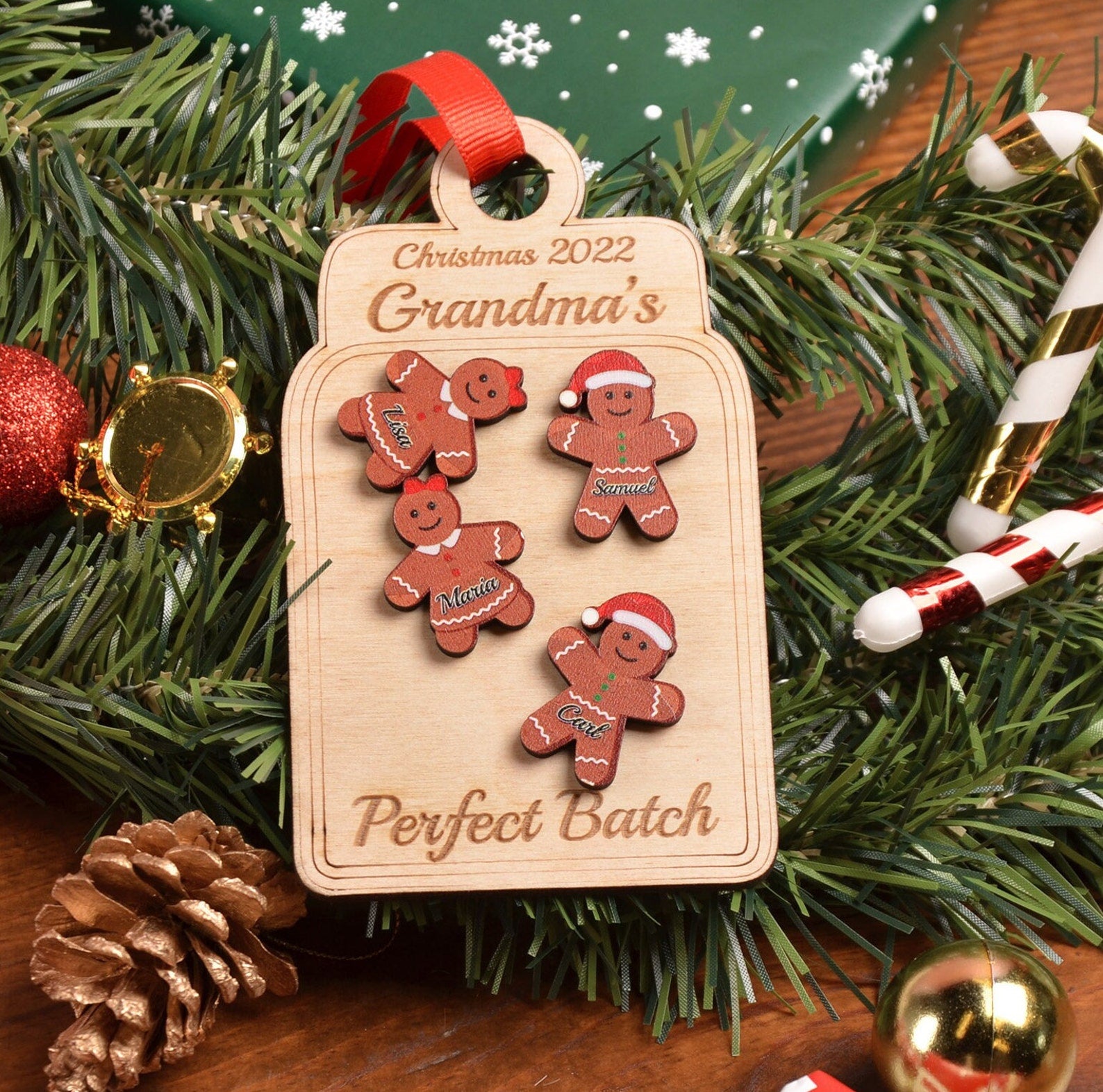 Grandma & Grandpa’s Christmas Batch Ornament