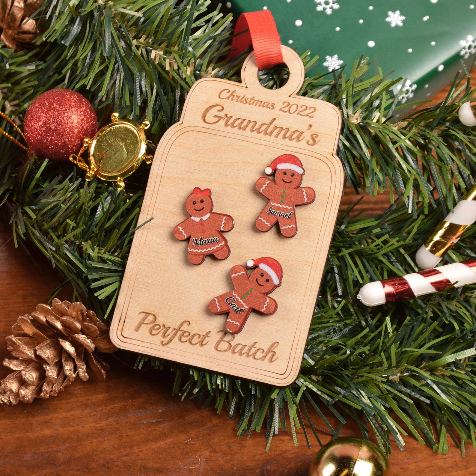 Grandma & Grandpa’s Christmas Batch Ornament