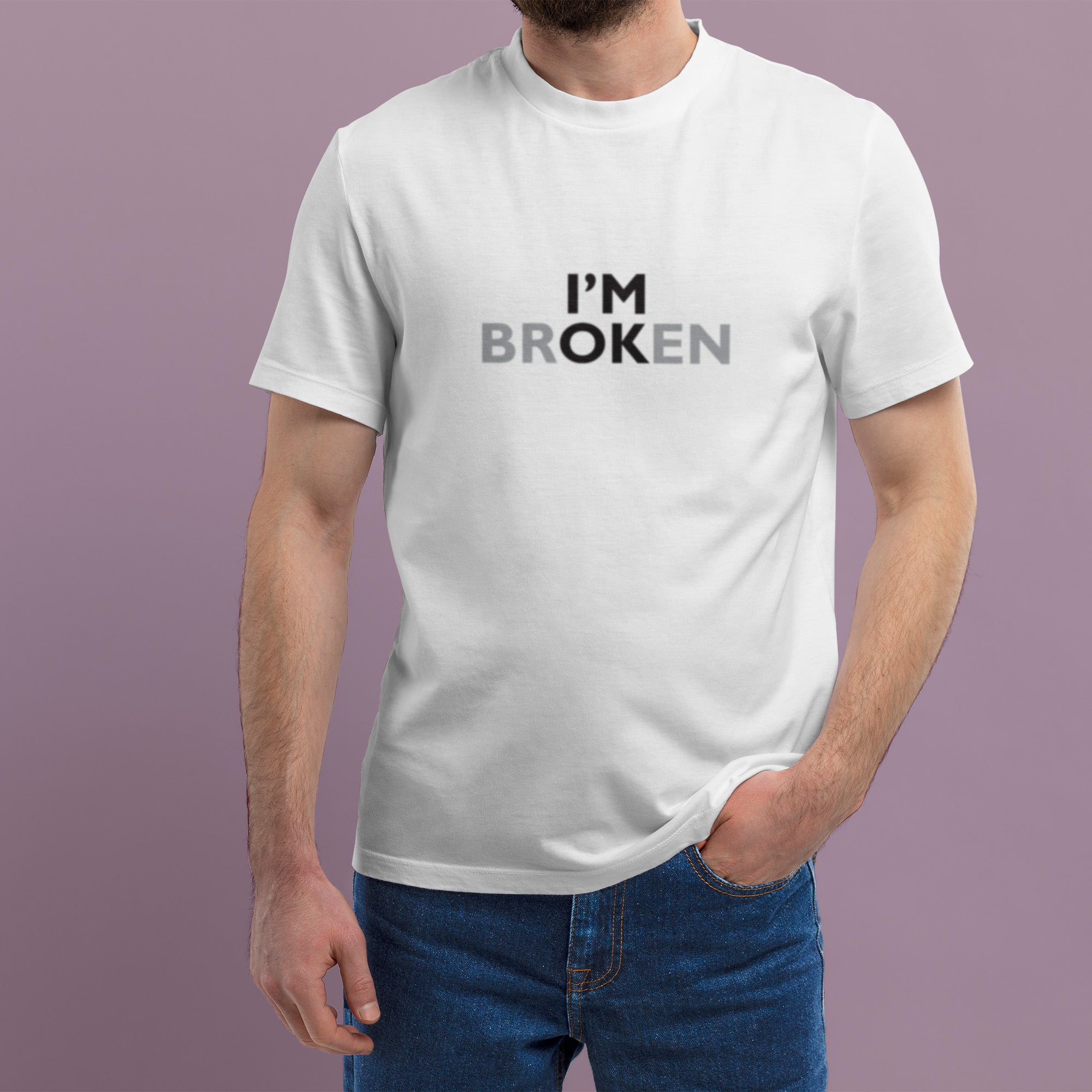 I'm Broken Unisex T-shirt