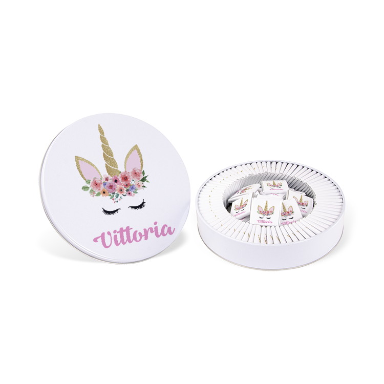 Girl Baby Chocolate - (Metal Box, 100 Chocolates)