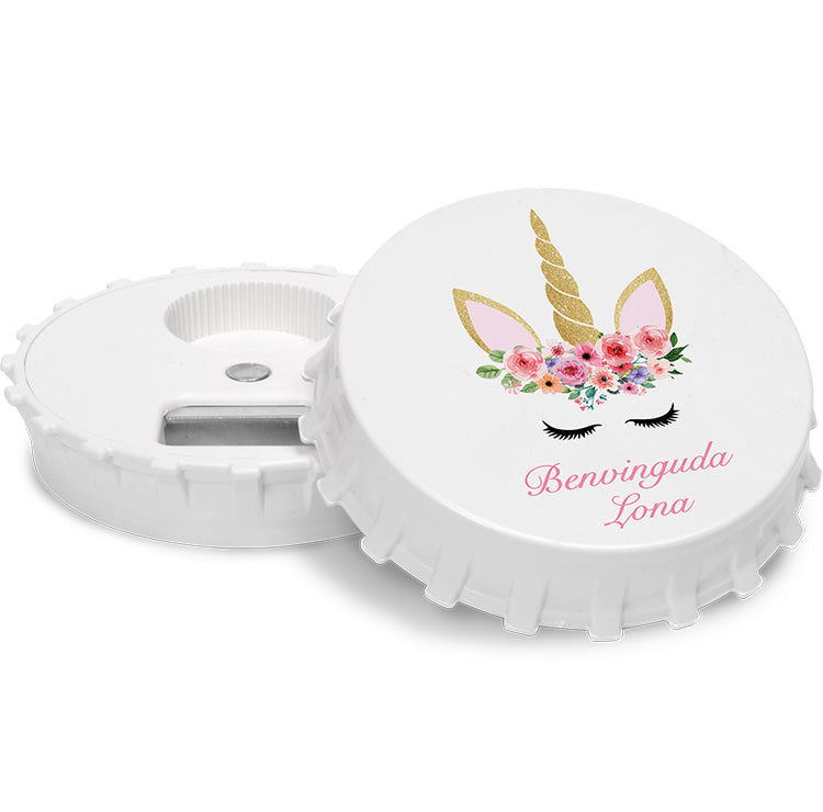 Baby Girl Round Magnet & Bottle Opener ( 20 pcs )