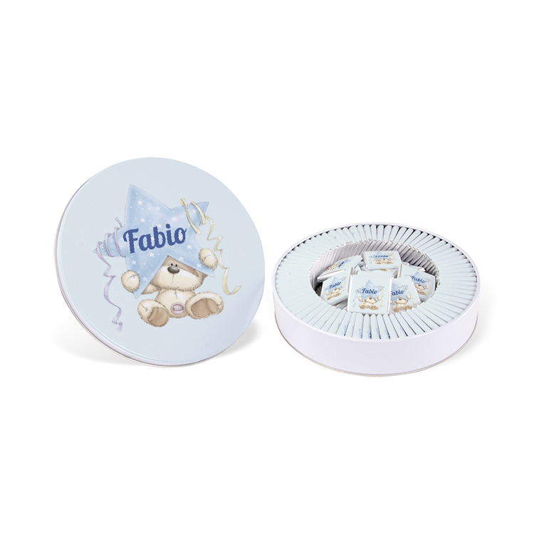 Boy Baby Chocolate - (Metal Box, 100 Chocolates)