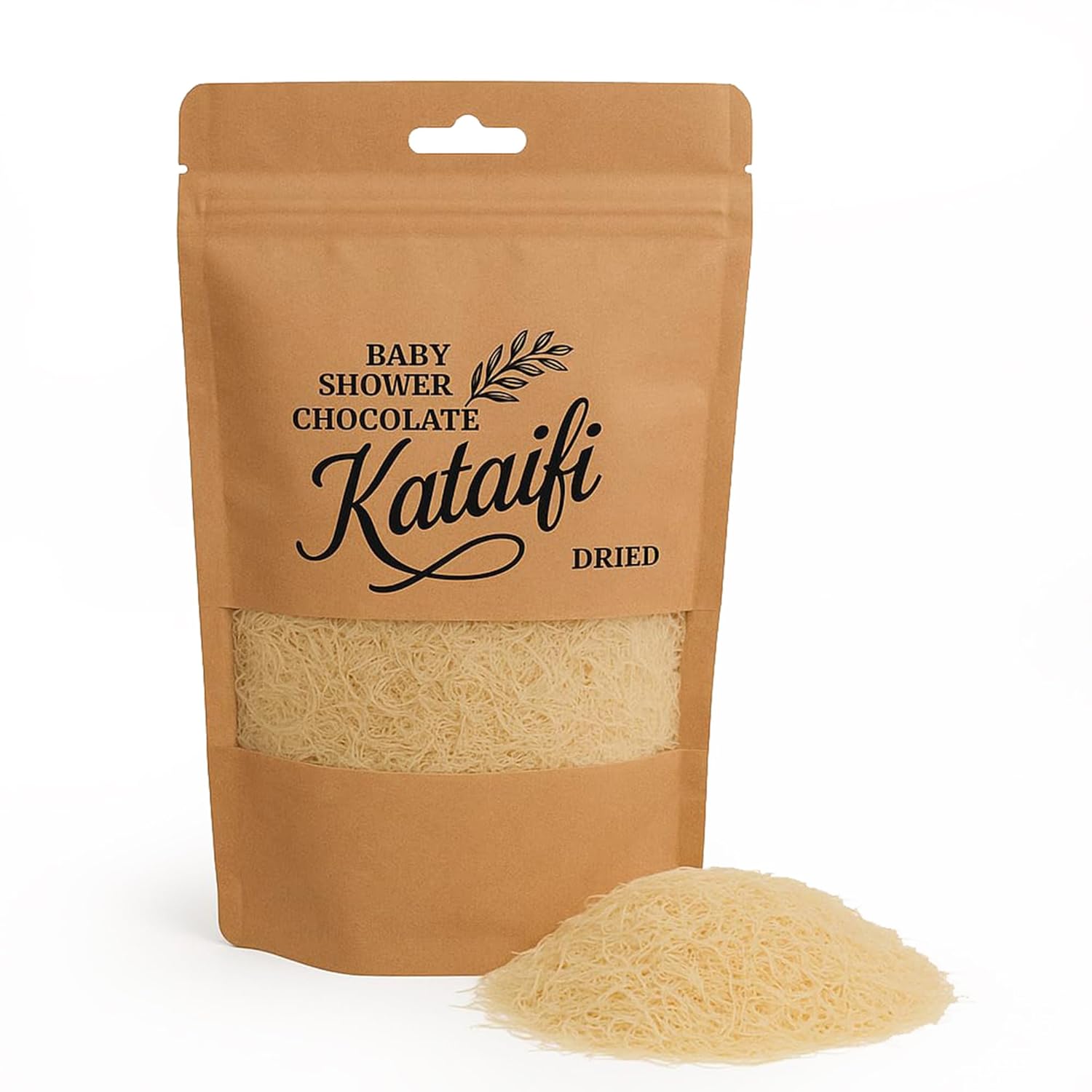 Dried Kataifi Shredded Filo Dough – Kadayif for Dubai Chocolate Bar, Dubai Chocolate Filling Ingredient
