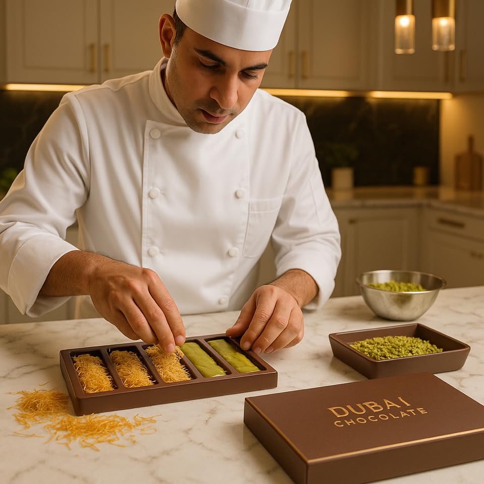 Roasted Kataifi Shredded Filo Dough – Kadayif for Dubai Chocolate Bar, Dubai Chocolate Filling Ingredient