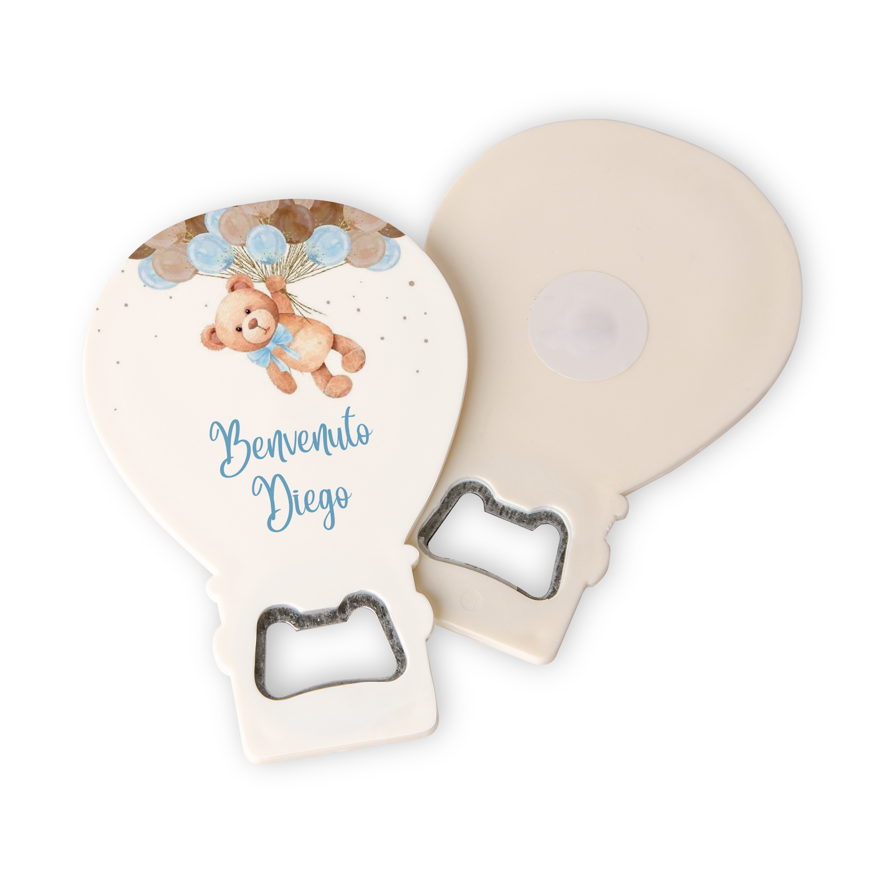 Baby Boy Balloon Magnet & Bottle Opener ( 20 pcs )