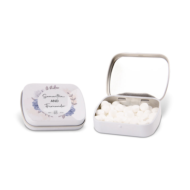 Personalized Wedding Mint Box