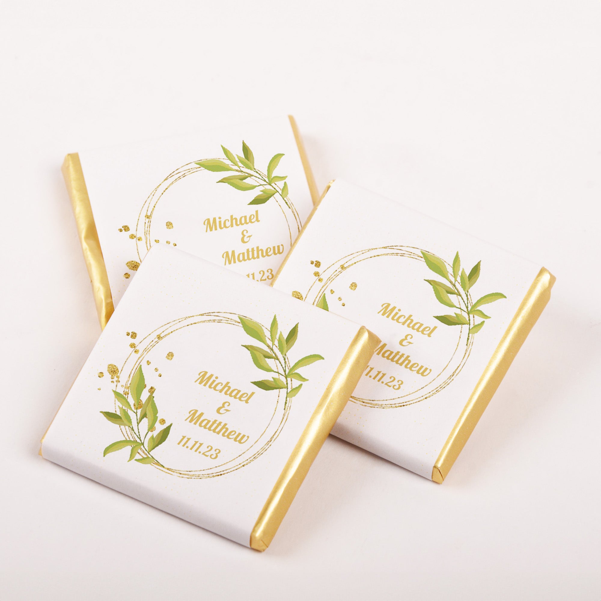 Personalized Wedding Chocolate