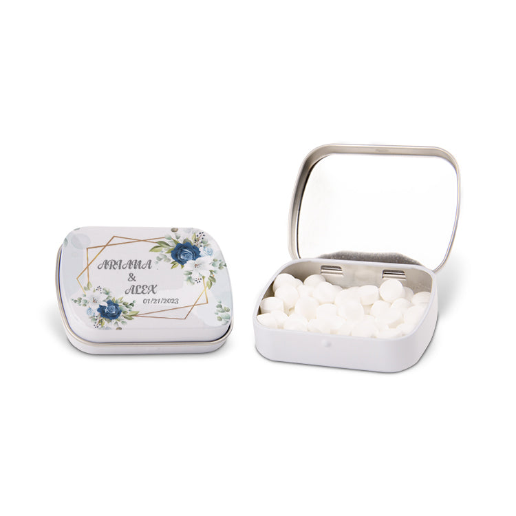 Personalized Wedding Mint Box