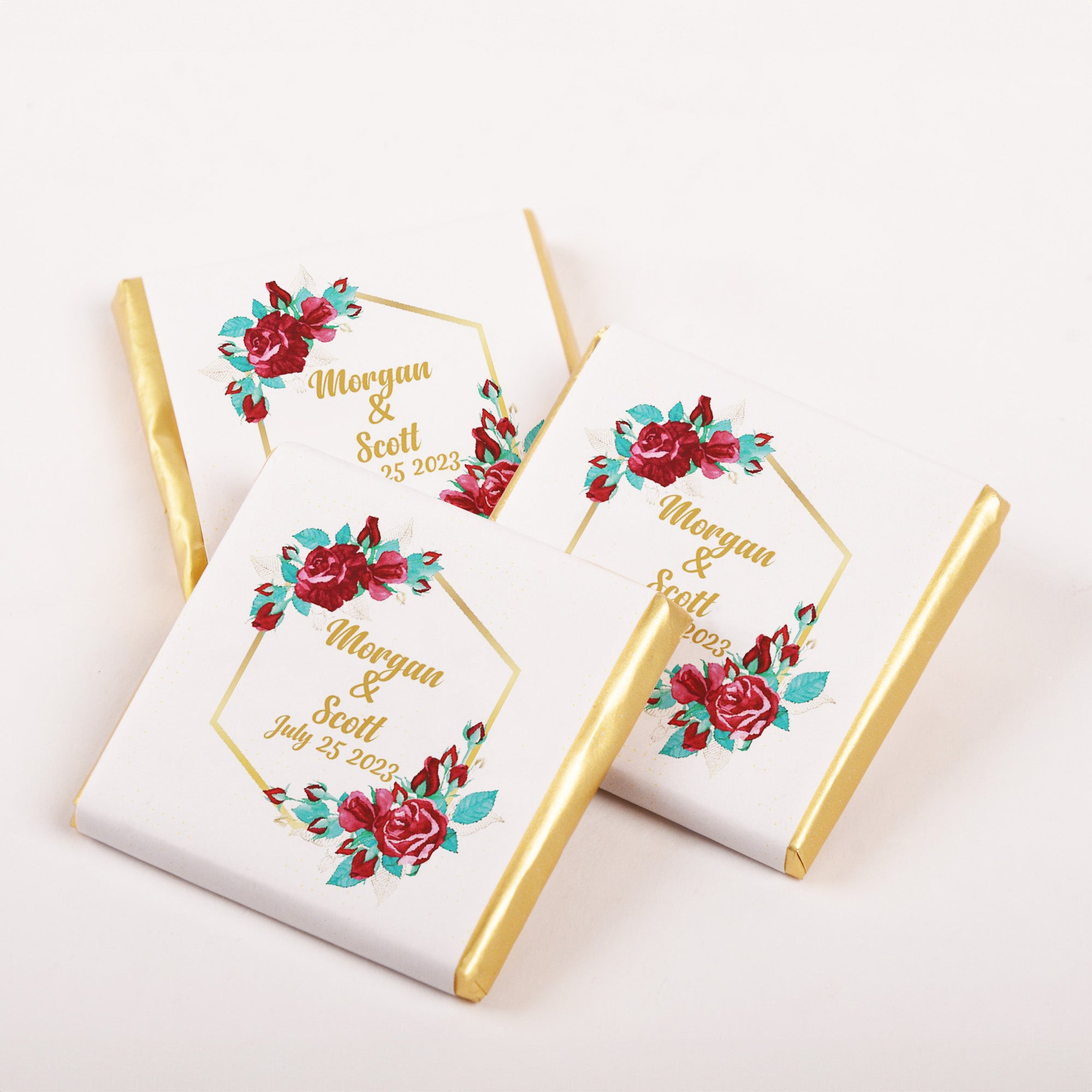 Personalized Wedding Chocolate