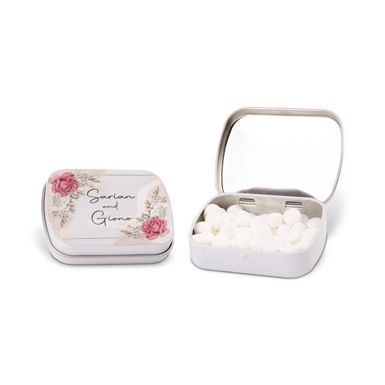 Personalized Wedding Mint Box