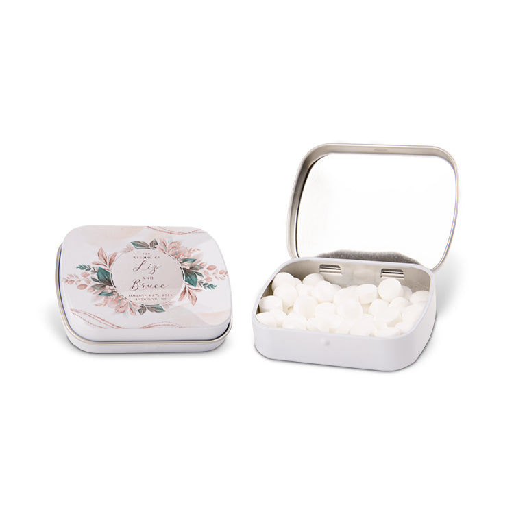 Personalized Wedding Mint Box