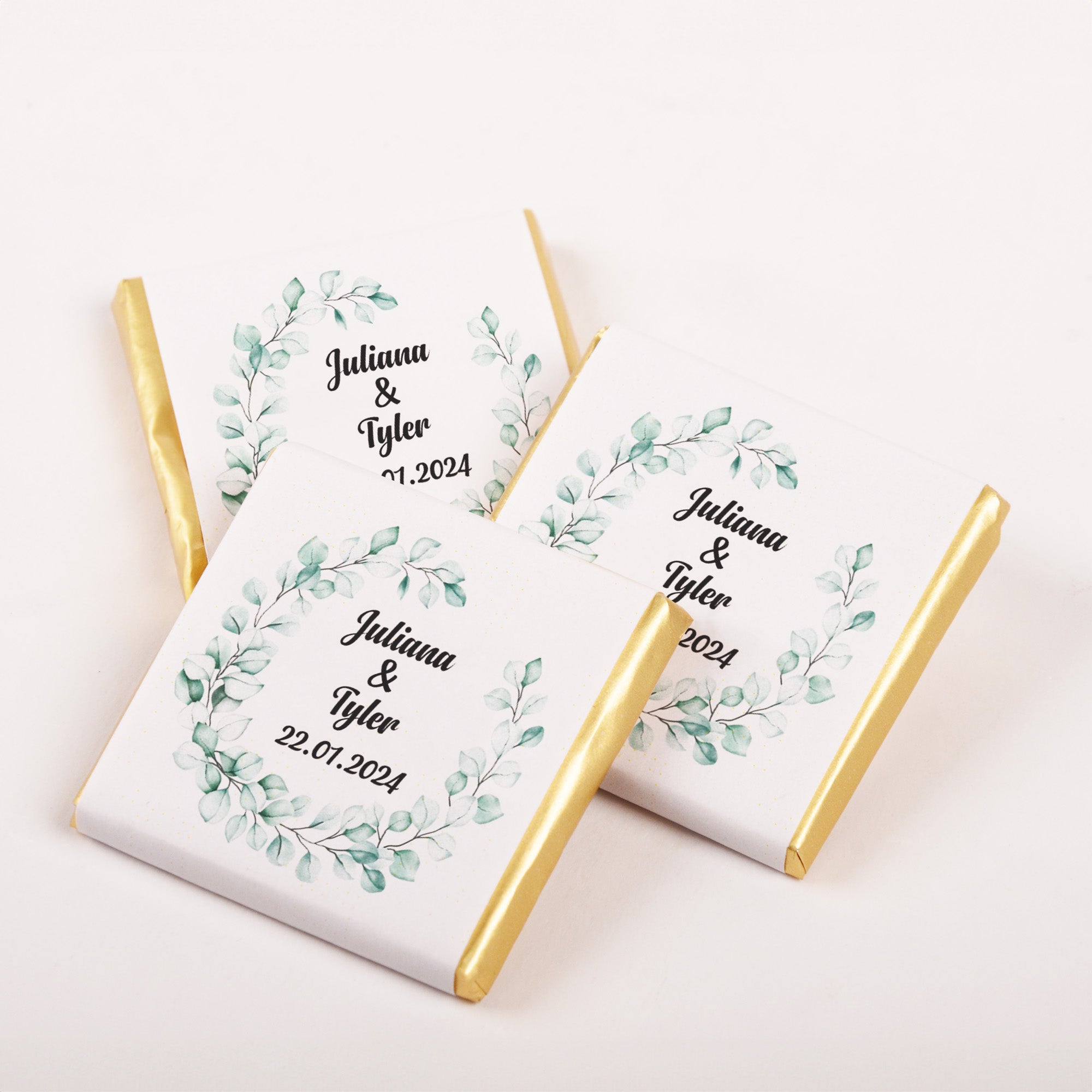 Personalized Wedding Chocolate