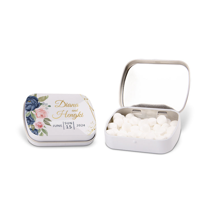 Personalized Wedding Mint Box