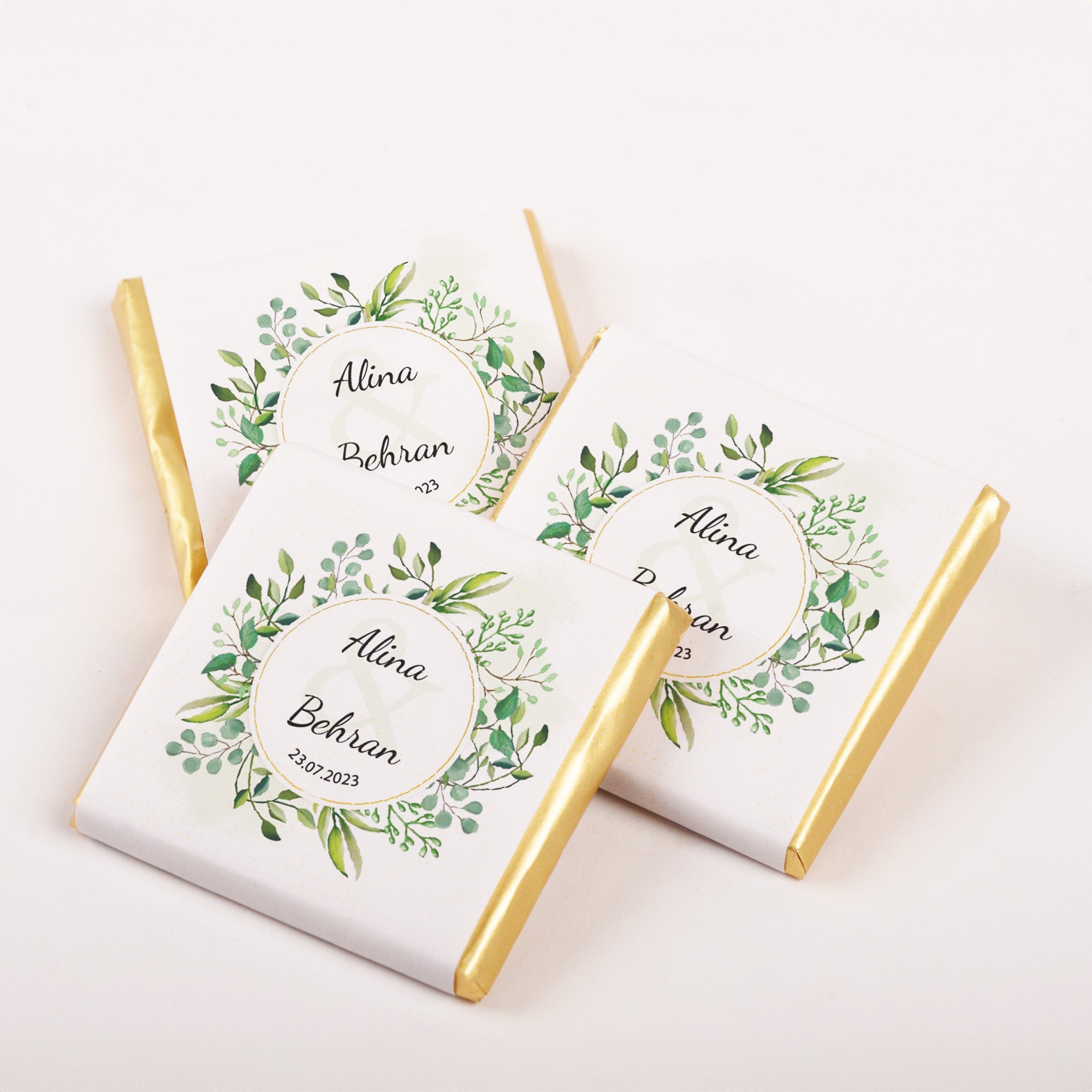 Personalized Wedding Chocolate