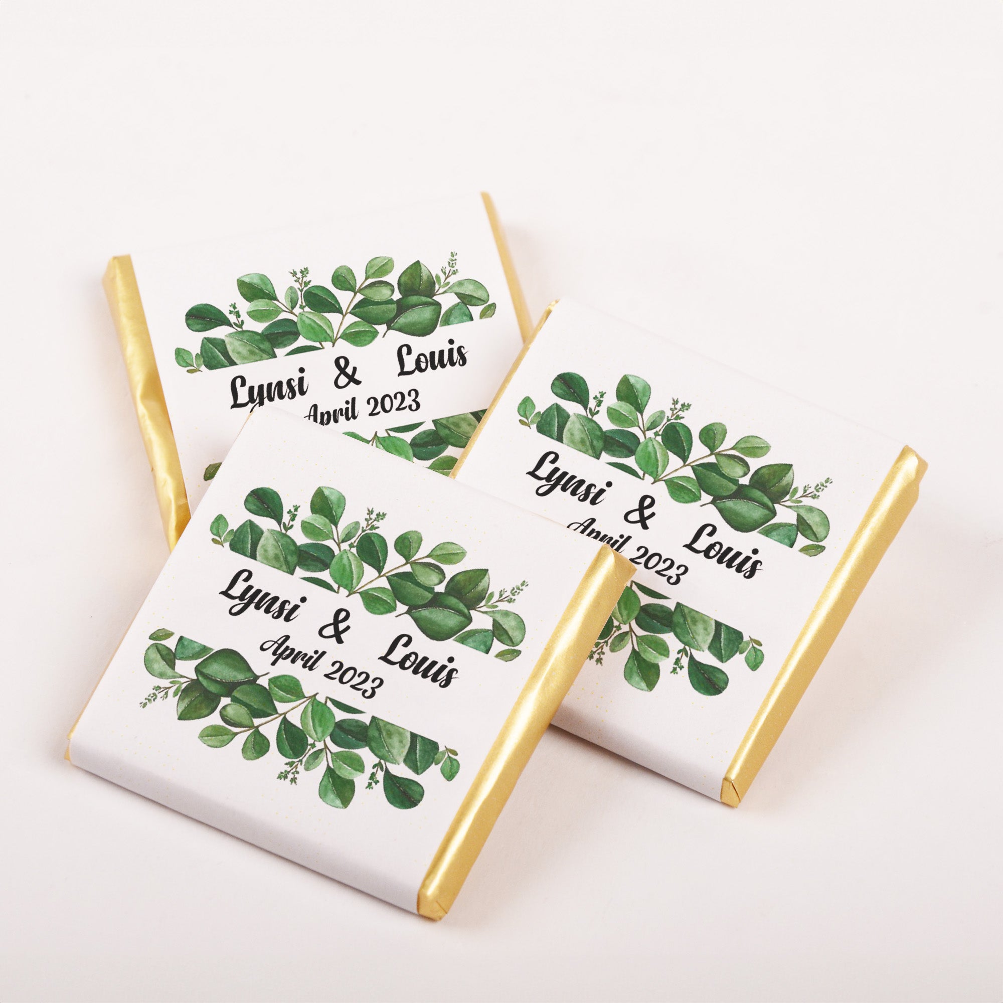 Personalized Wedding Chocolate
