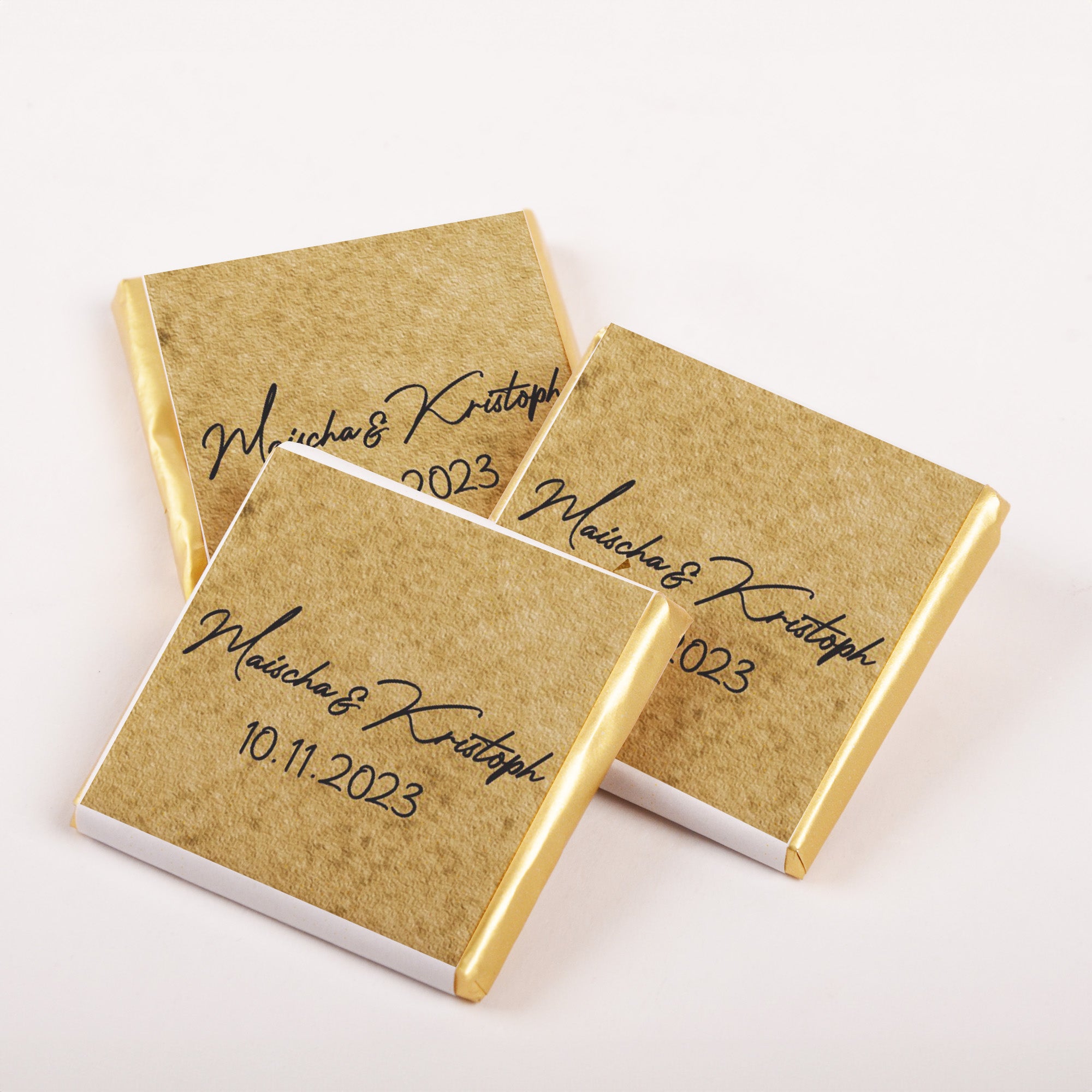 Personalized Wedding Chocolate