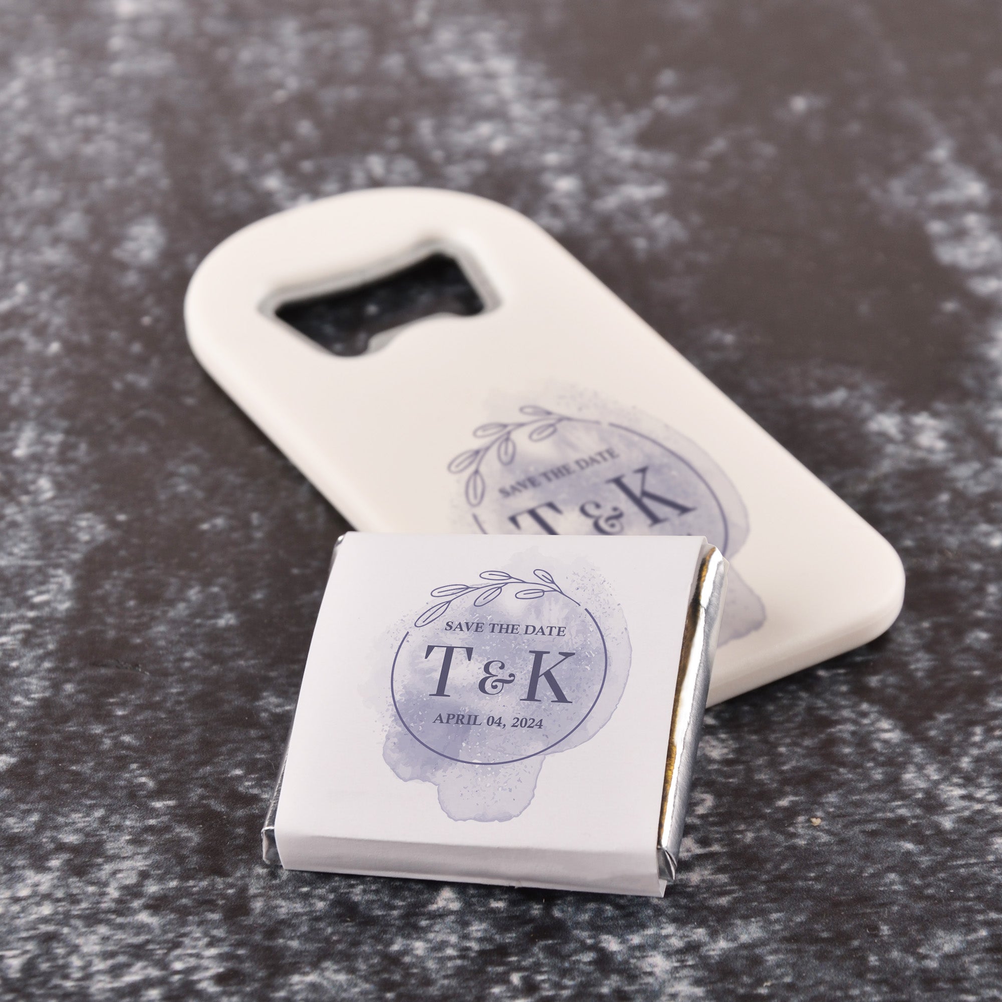 Wedding Chocolate + Bottle Opener (20 pcs)