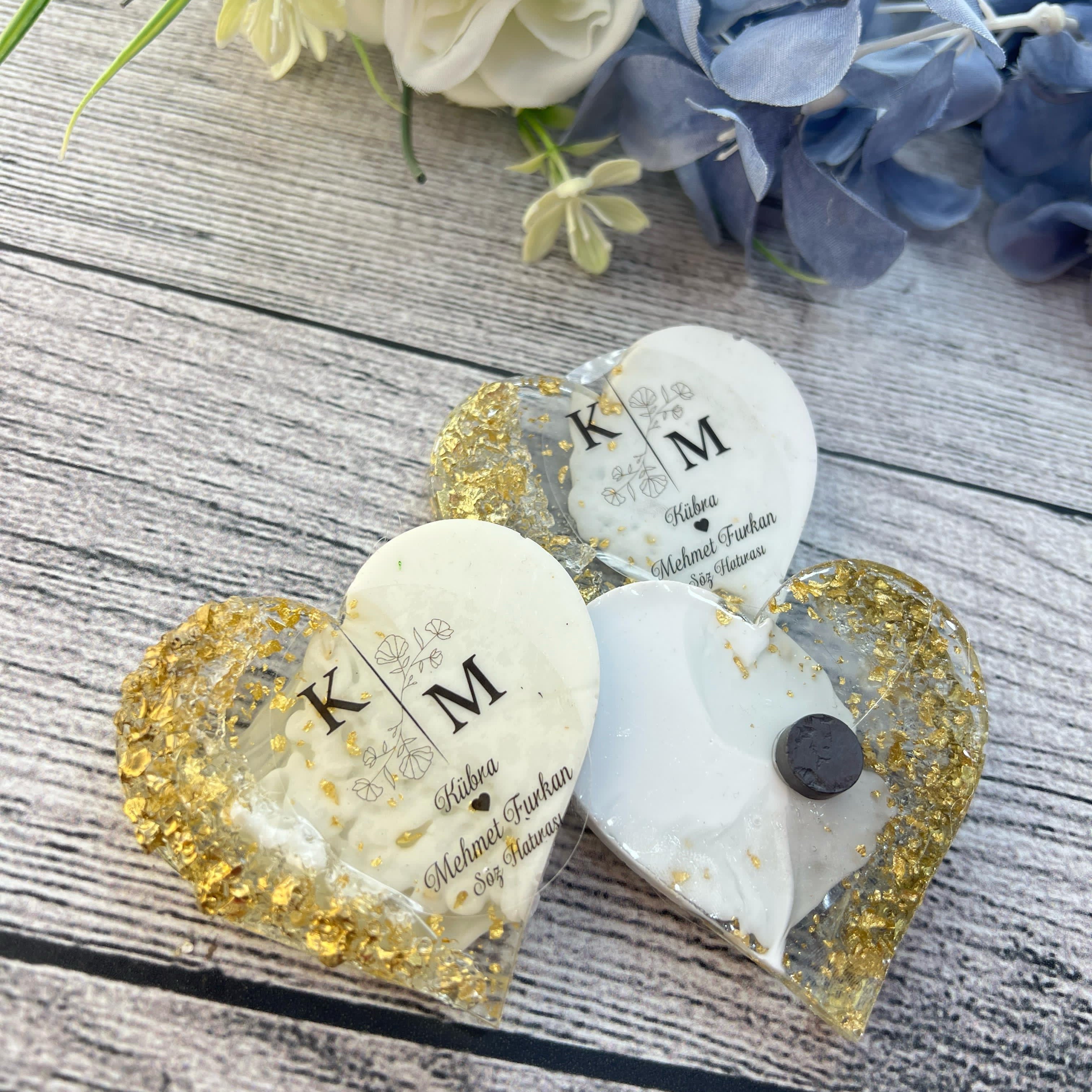 Islamic Wedding Favors Ayatul Kursi Resin Magnet Custom Epoxy Personalized Gift Bridal Shower Guest Souvenir Bulk