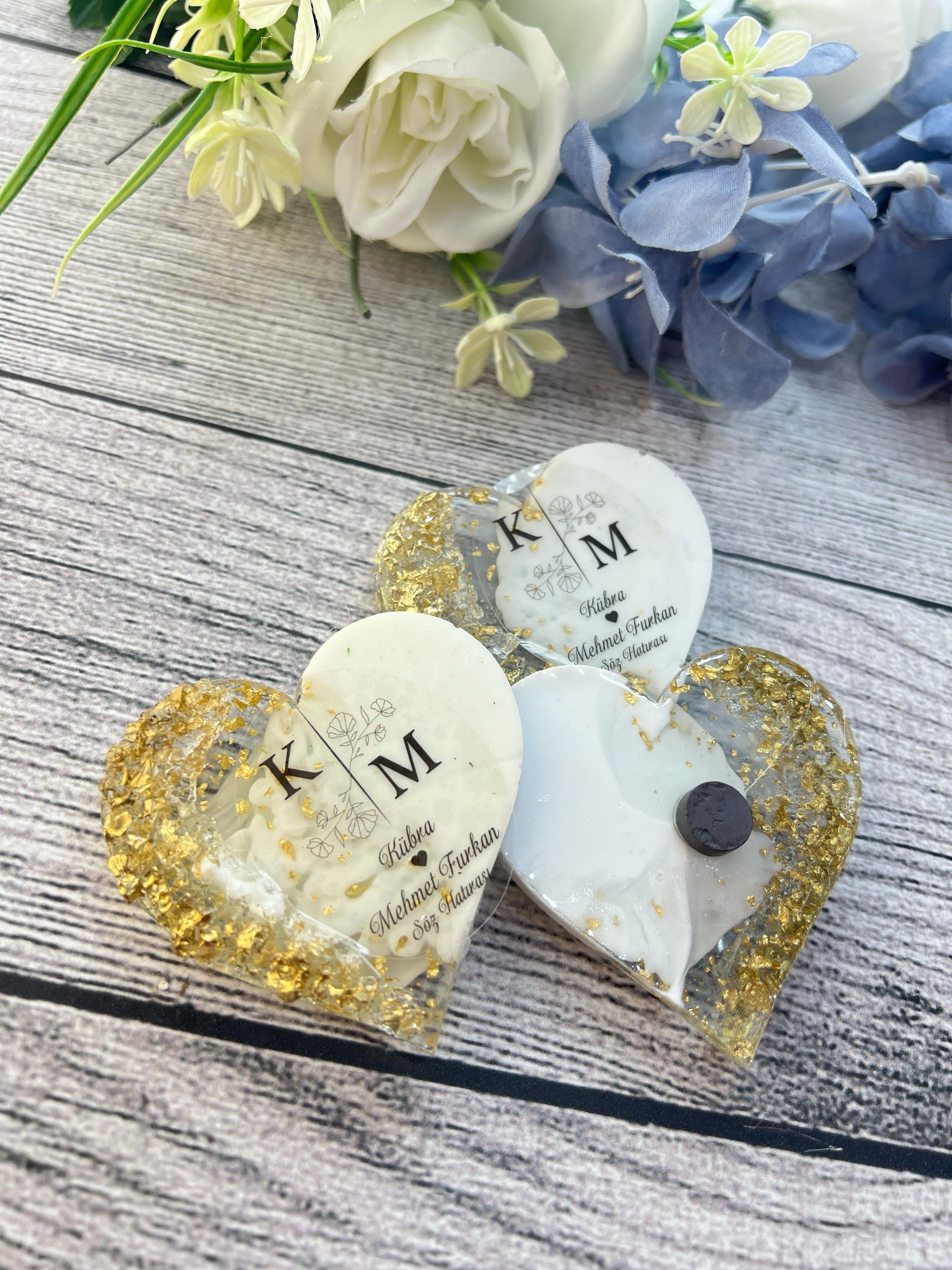 Islamic Wedding Favors Ayatul Kursi Resin Magnet Custom Epoxy Personalized Gift Bridal Shower Guest Souvenir Bulk