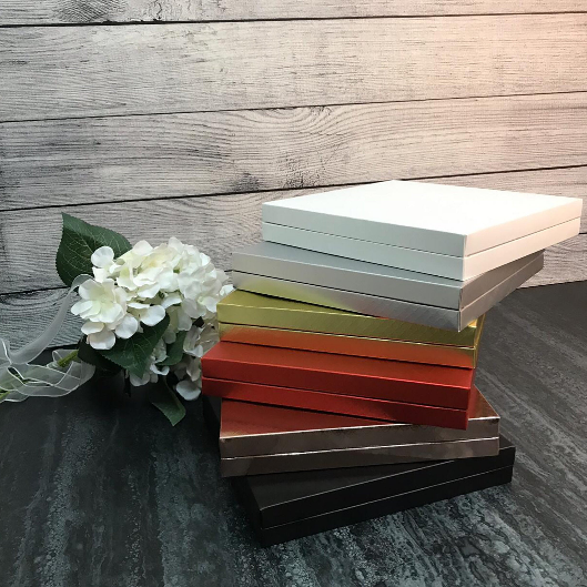 500 gr Cardboard Chocolate Boxes | 4x4 Seperator