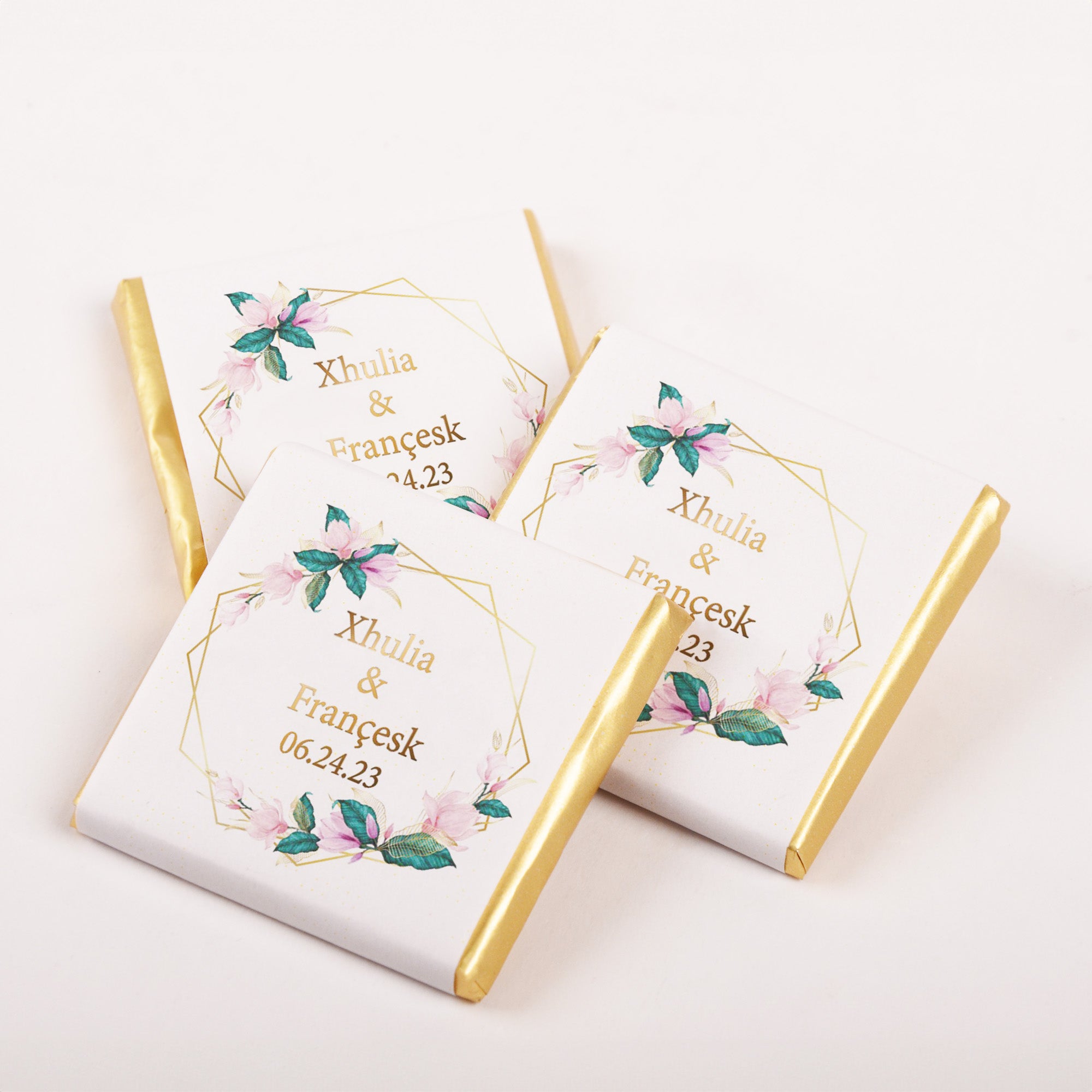 Personalized Wedding Chocolate