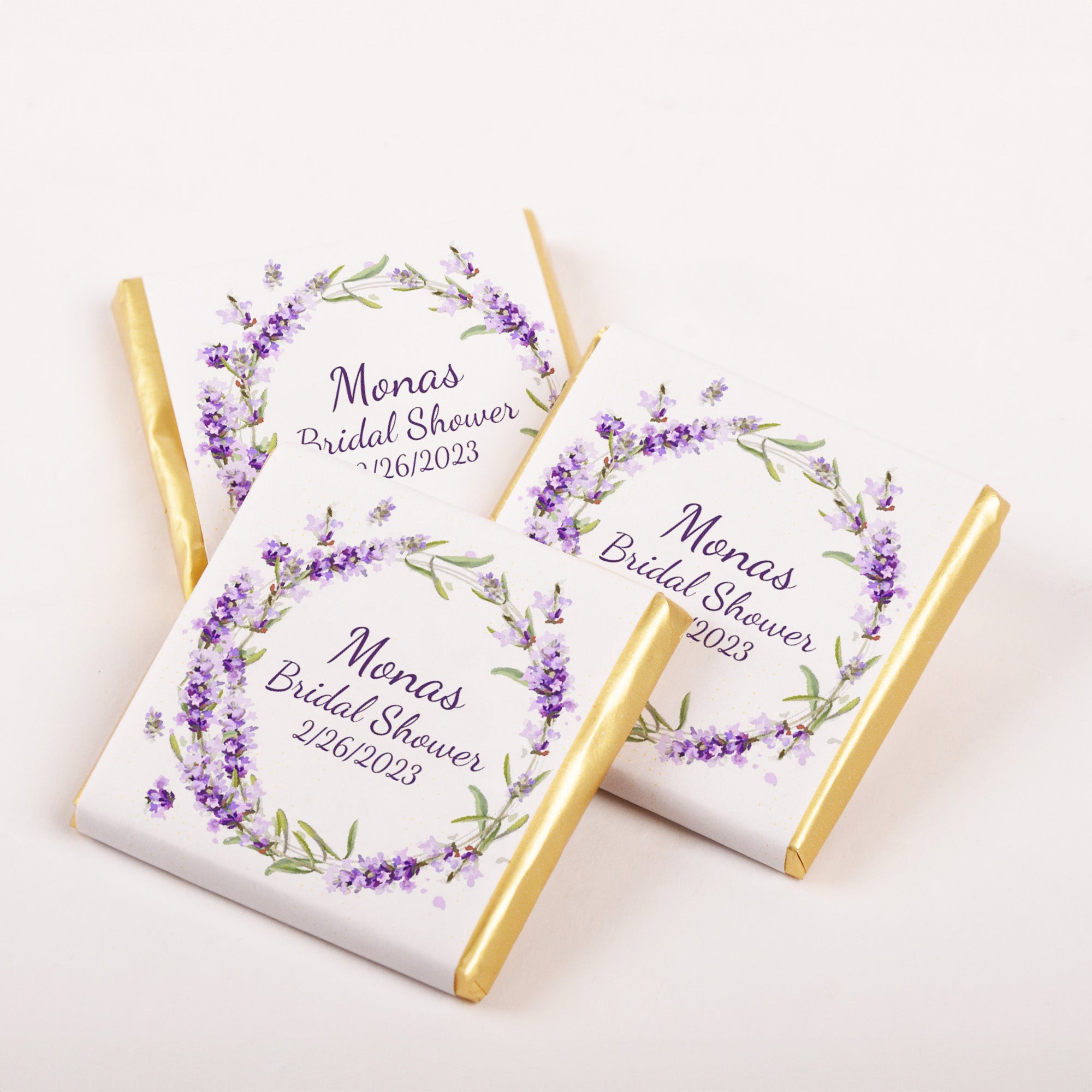 Personalized Wedding Chocolate