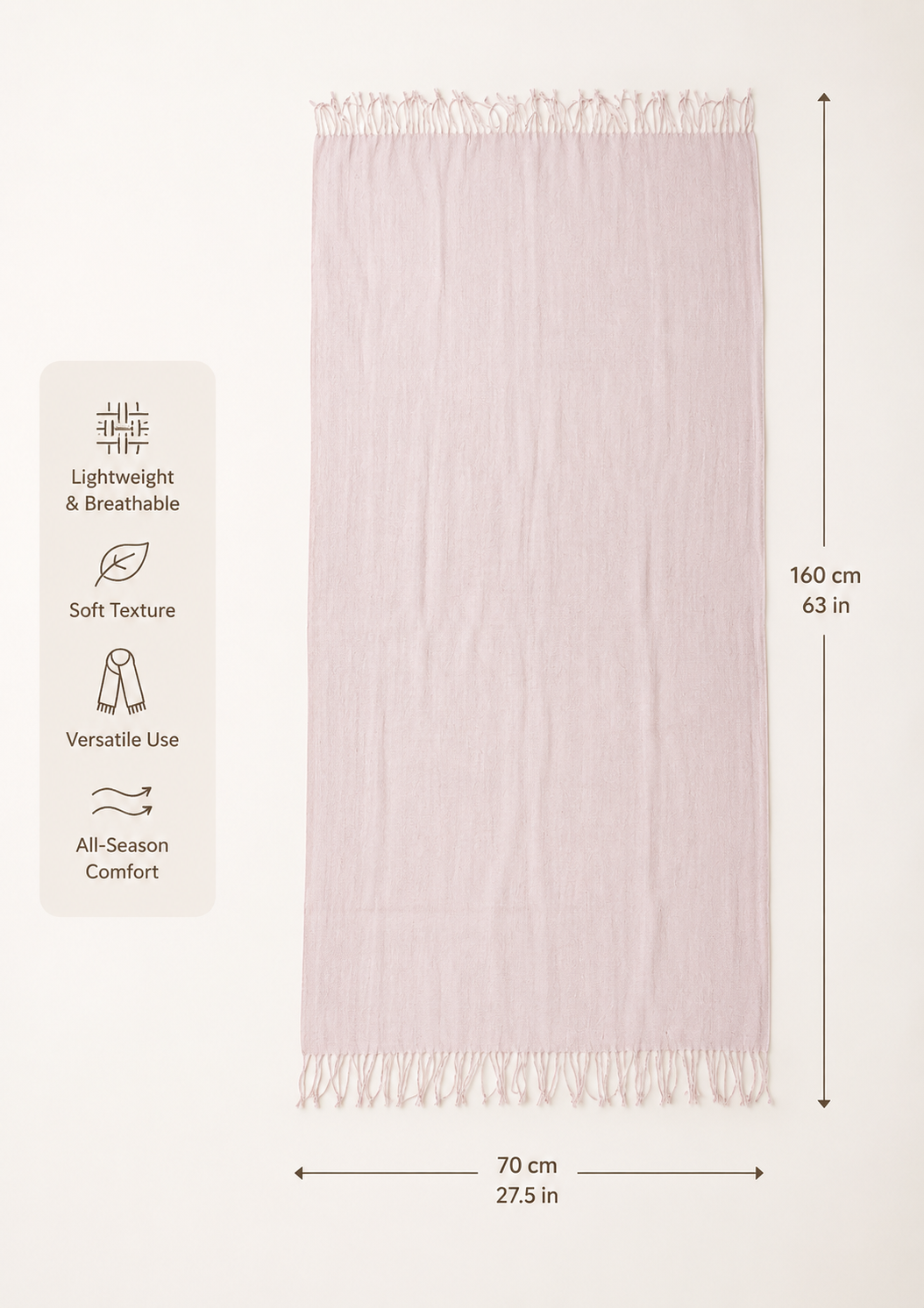 Set of 10 Pashmina Shawls and Wraps in Bulk – Soft Wedding Favors, Bridal Party & Guest Gifts with 'Thank You' Design
