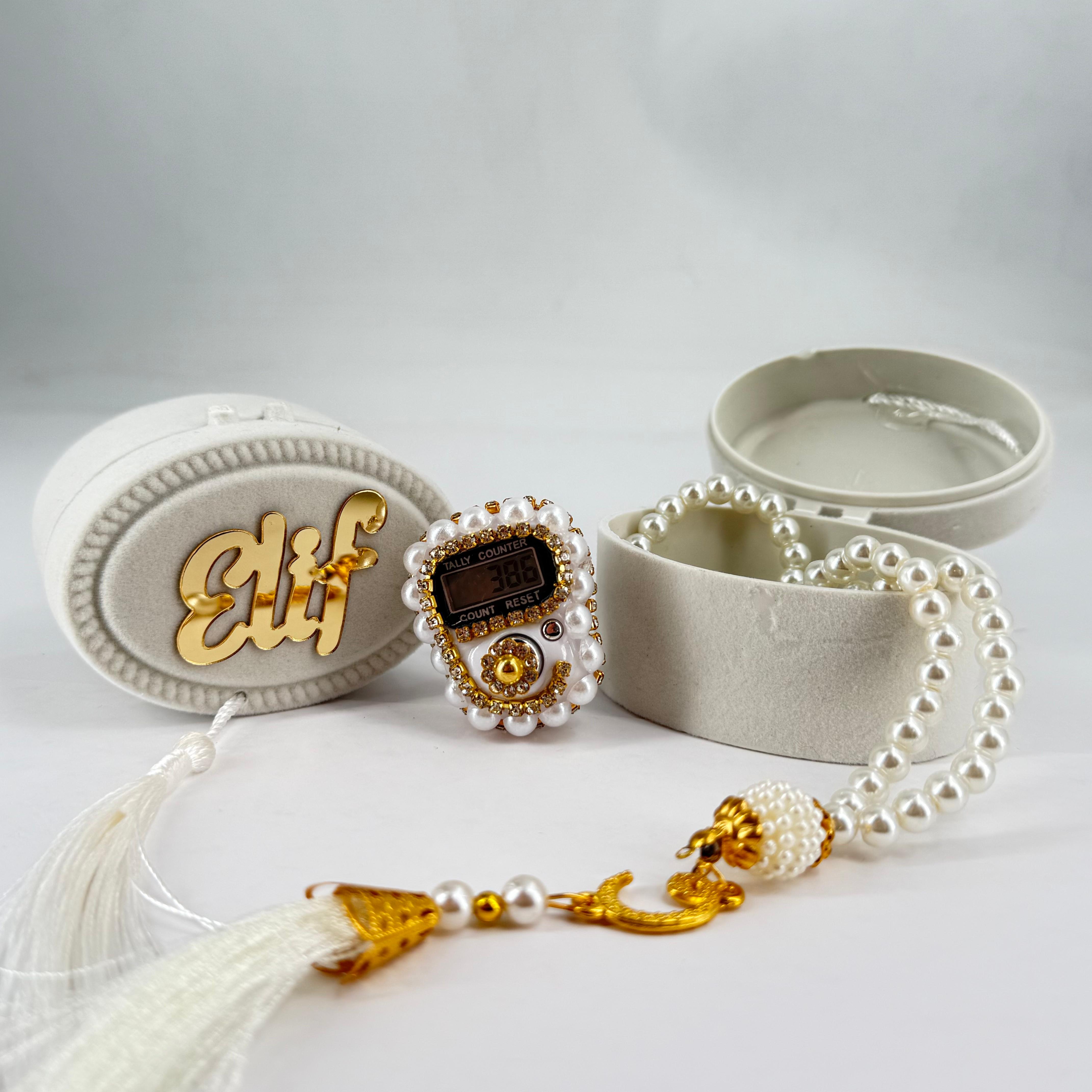 Zikirmatik and Tasbeeh with Box Set ( 10 pcs )