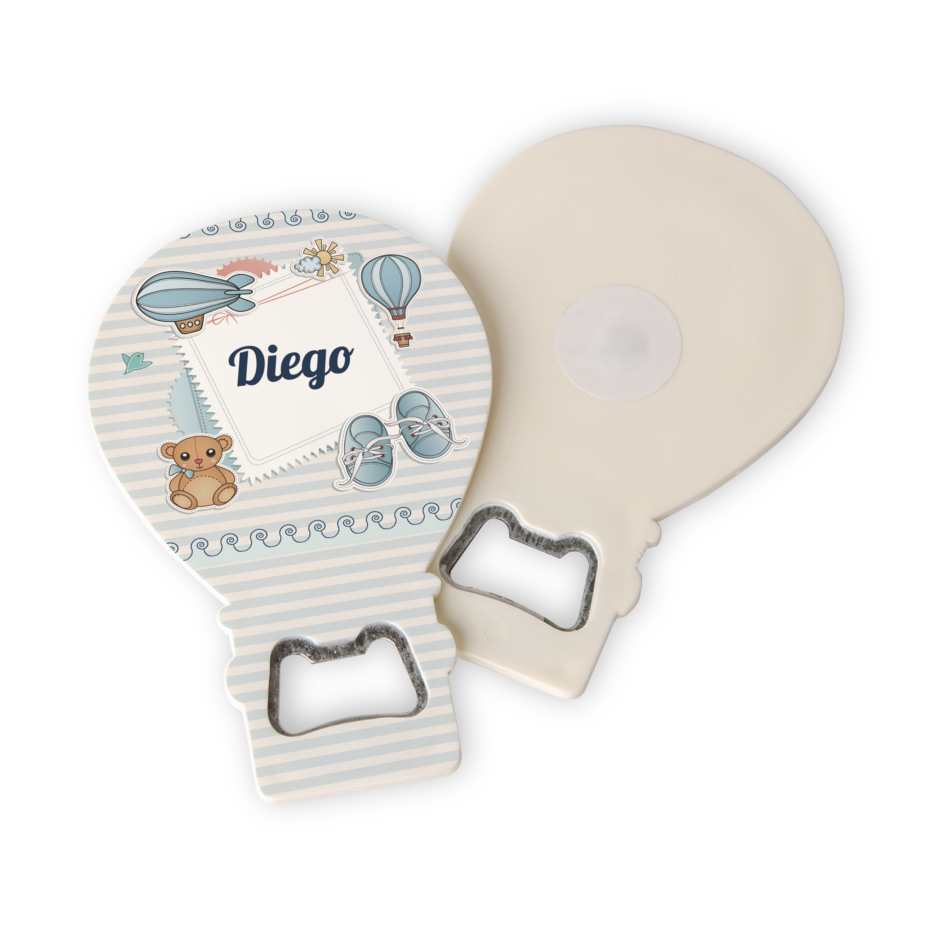 Baby Boy Balloon Magnet & Bottle Opener ( 20 pcs )