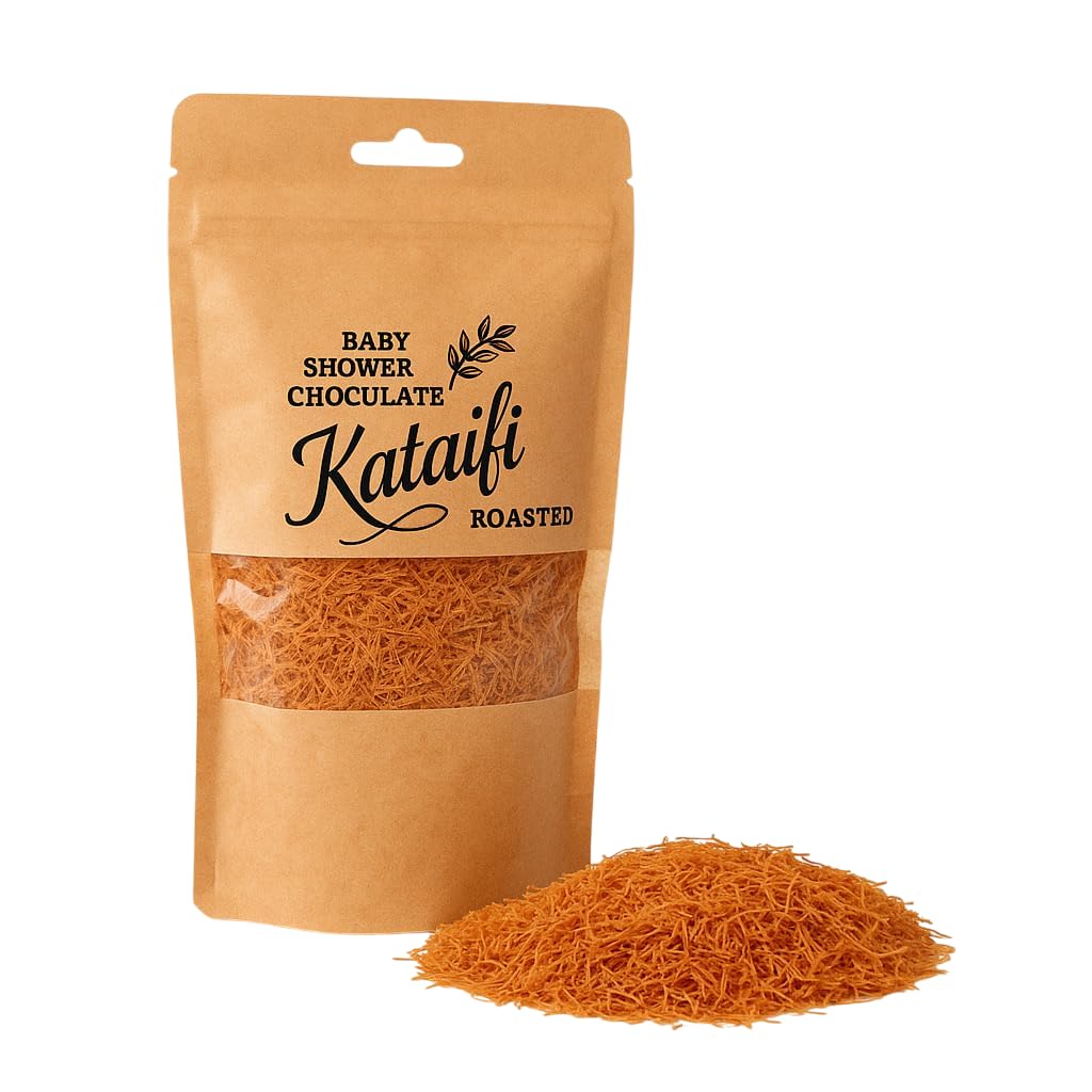 Roasted Kataifi Shredded Filo Dough – Kadayif for Dubai Chocolate Bar, Dubai Chocolate Filling Ingredient