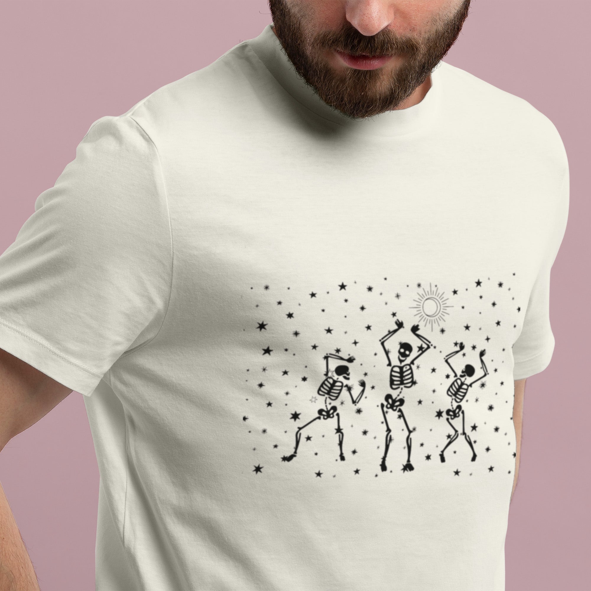 Halloween Dancing Skeleton Unisex T-shirt