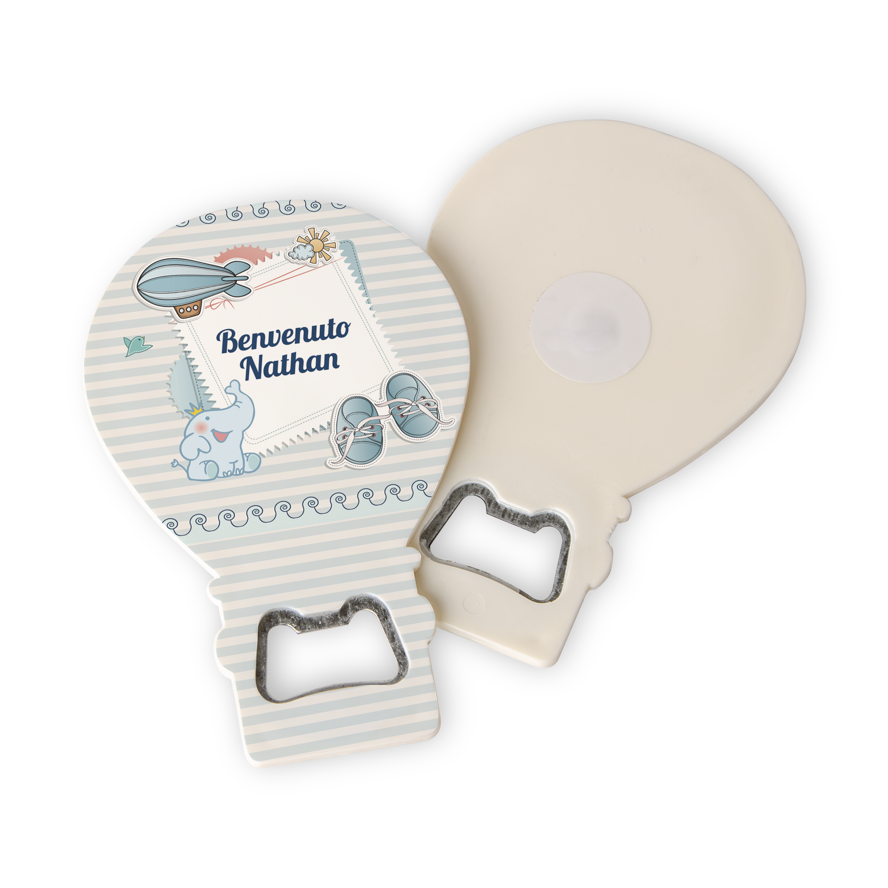 Baby Boy Balloon Magnet & Bottle Opener ( 20 pcs )
