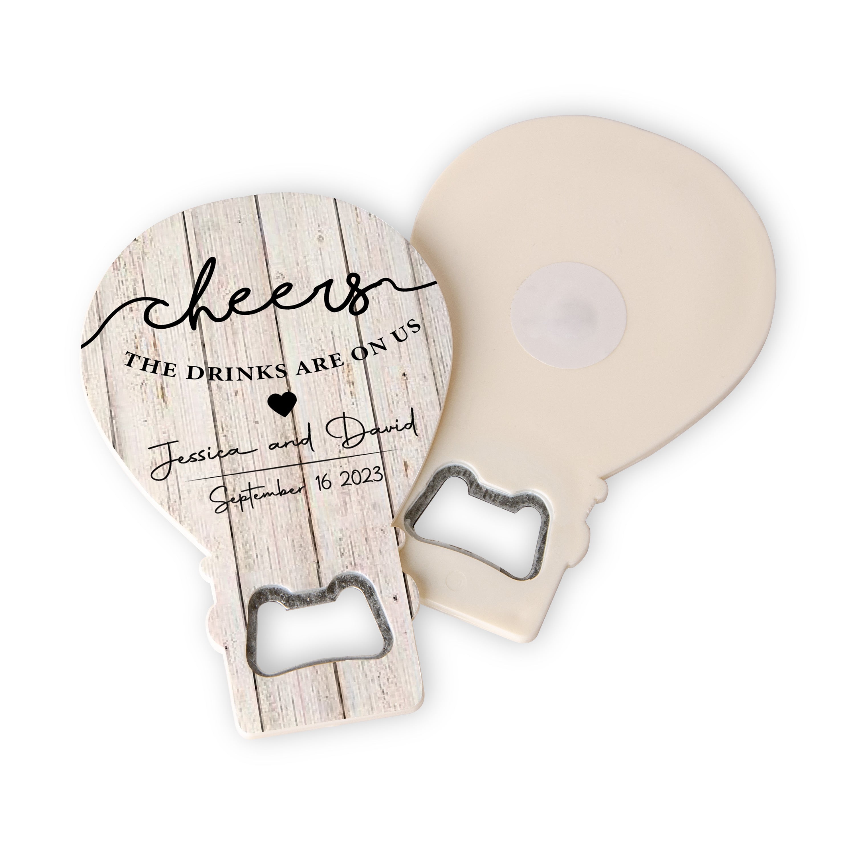 Wedding Favors Balloon Bottle Opener Magnet (20 pcs)